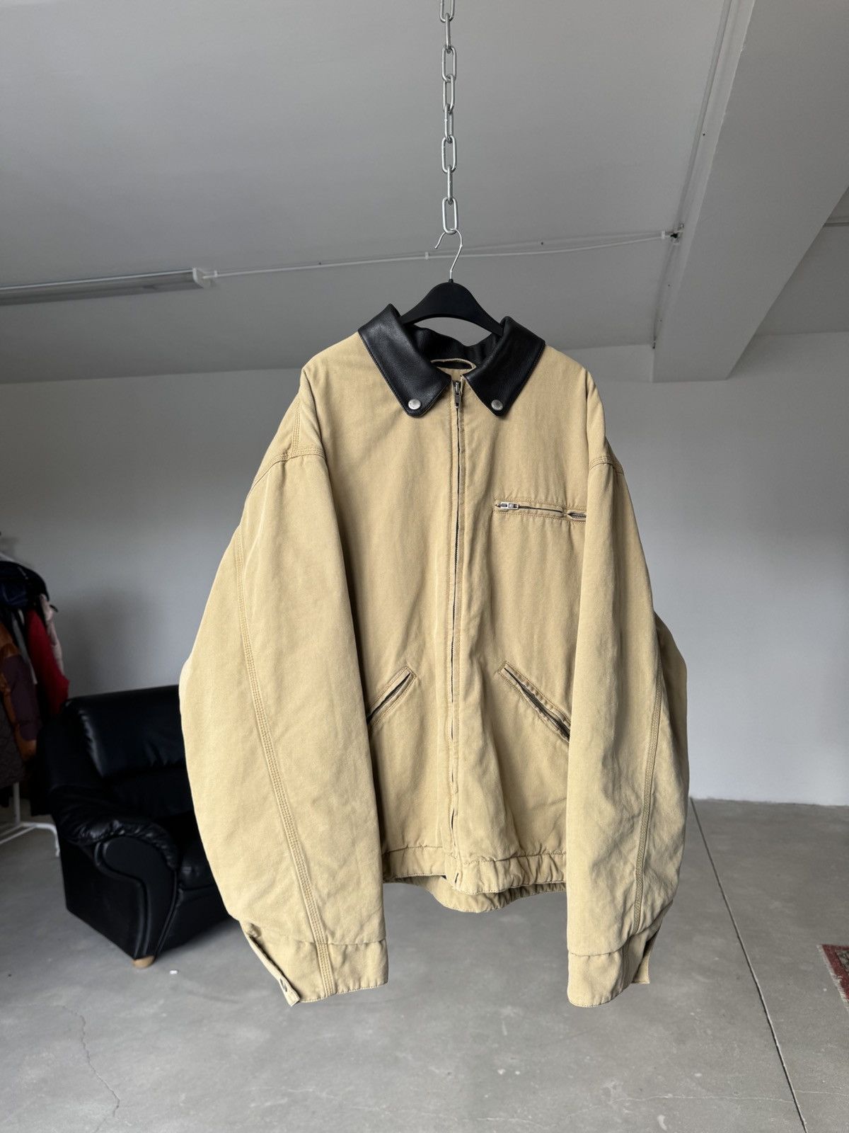 Balenciaga Balenciaga Detroit Canvas Jacket Size US S / EU 44-46 / 1 - 3 Thumbnail