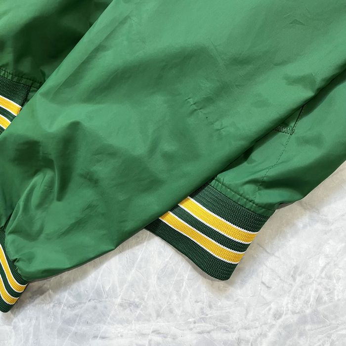 Vintage MLB (Chalk Line) - Oakland Athletics Satin Jacket 1990s Large