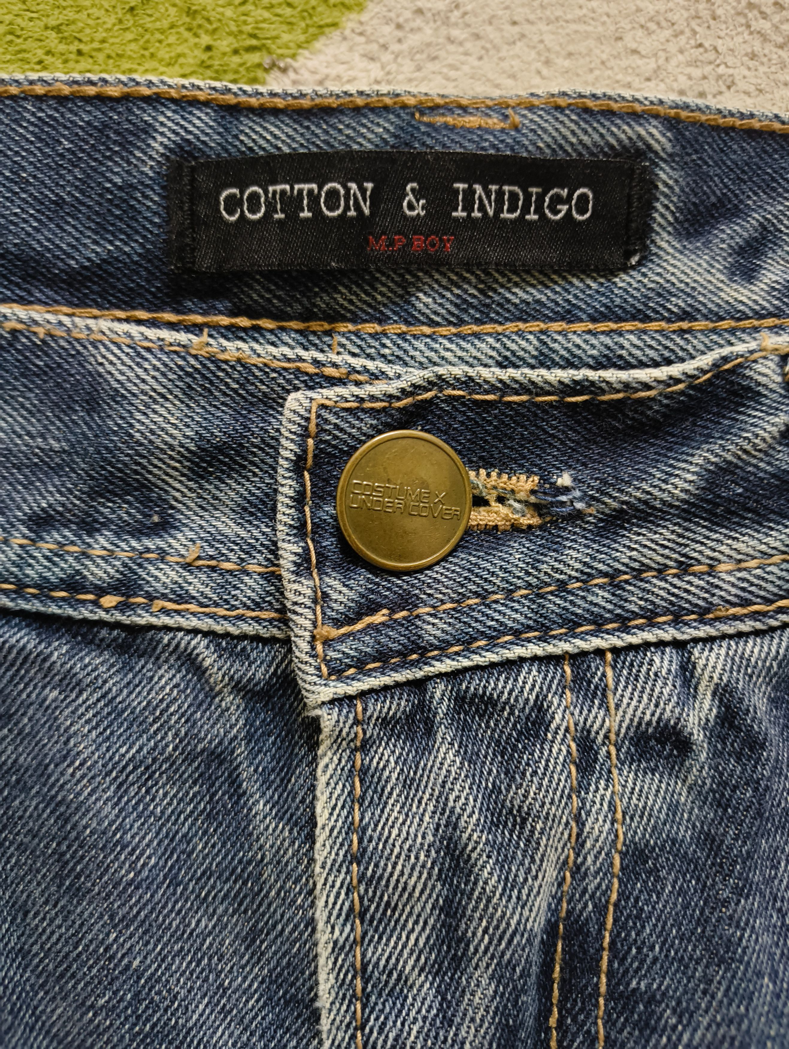 Japanese Brand × Undercover UNDERCOVER X CUSTOM DENIM JUN TAKAHASHI DUMI JEANS Size US 33 - 7 Thumbnail