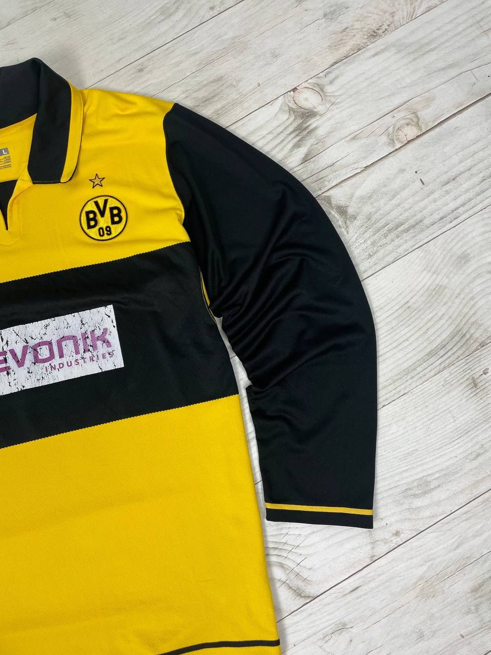 Nike Nike BORUSSIA DORTMUND 2007 2008 Home Player Issue Jersey Size US L / EU 52-54 / 3 - 4 Thumbnail