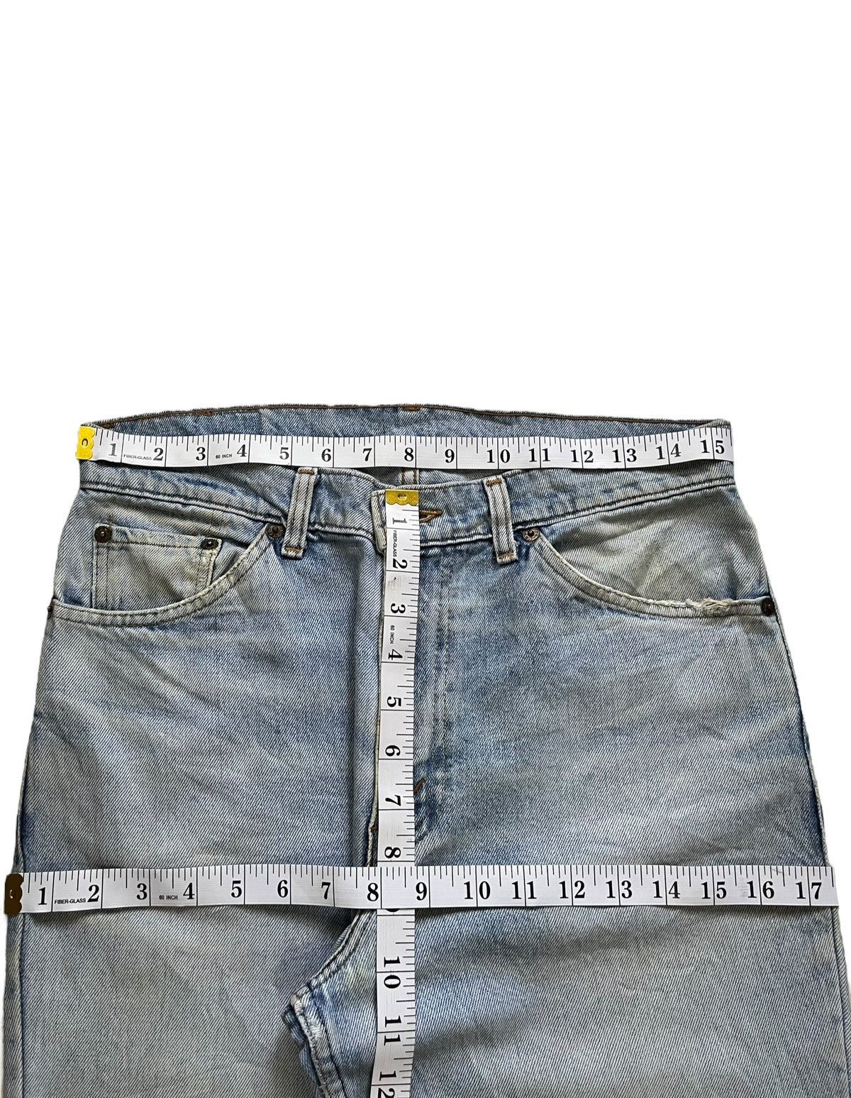 Levi's × Levi's Vintage Clothing SALES🔥Vintage 90s Levis 505 Faded Wash Loose Jeans Size US 31 - 10 Thumbnail