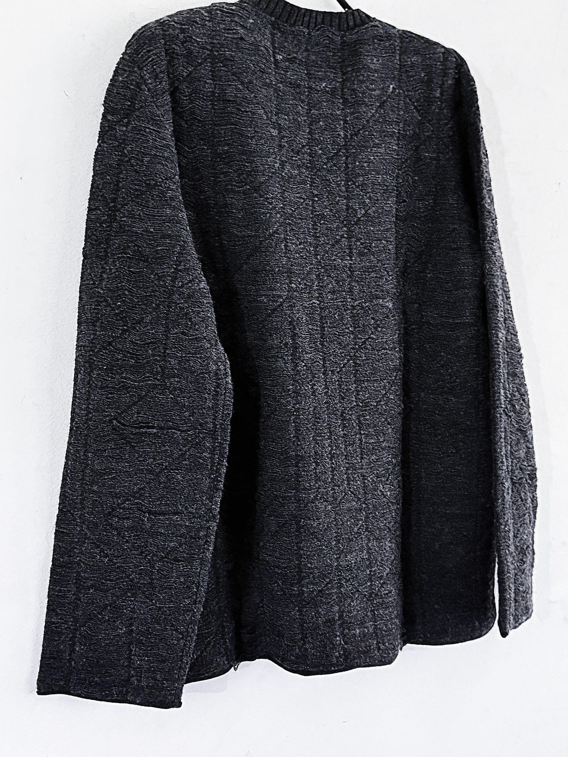 Maison Margiela Distressed-Effect Crew-Neck Jumper Size US XL / EU 56 / 4 - 3 Thumbnail