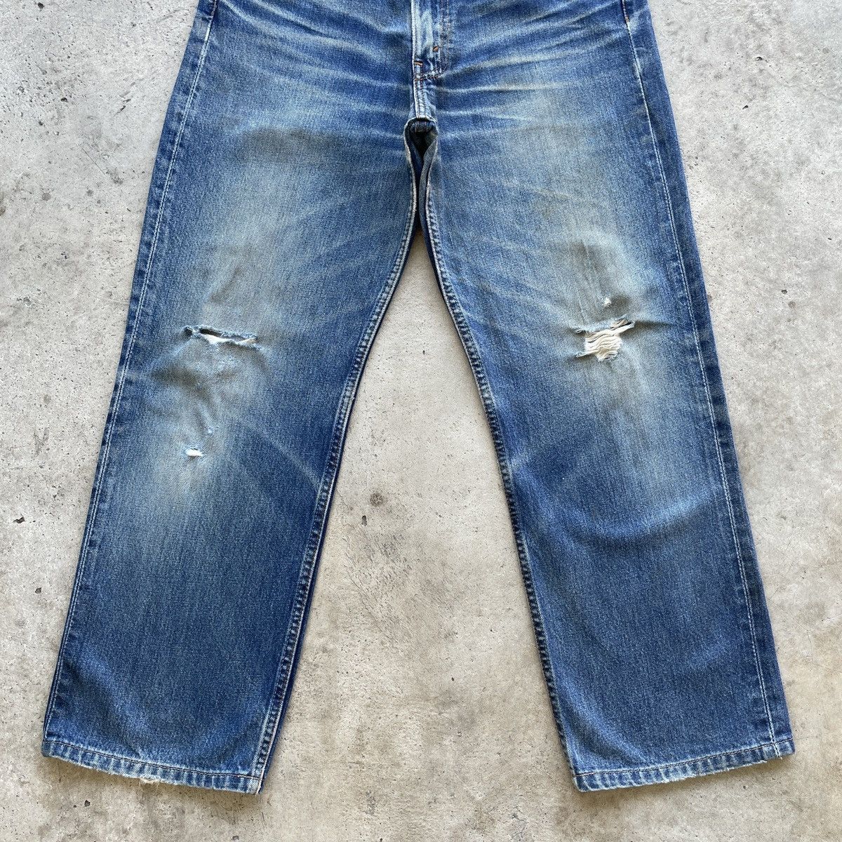 Jean × Levi's × Vintage Vintage Rusty Levi’s 508 Distressed Faded Jeans Denim Pants Size US 32 / EU 48 - 4 Thumbnail