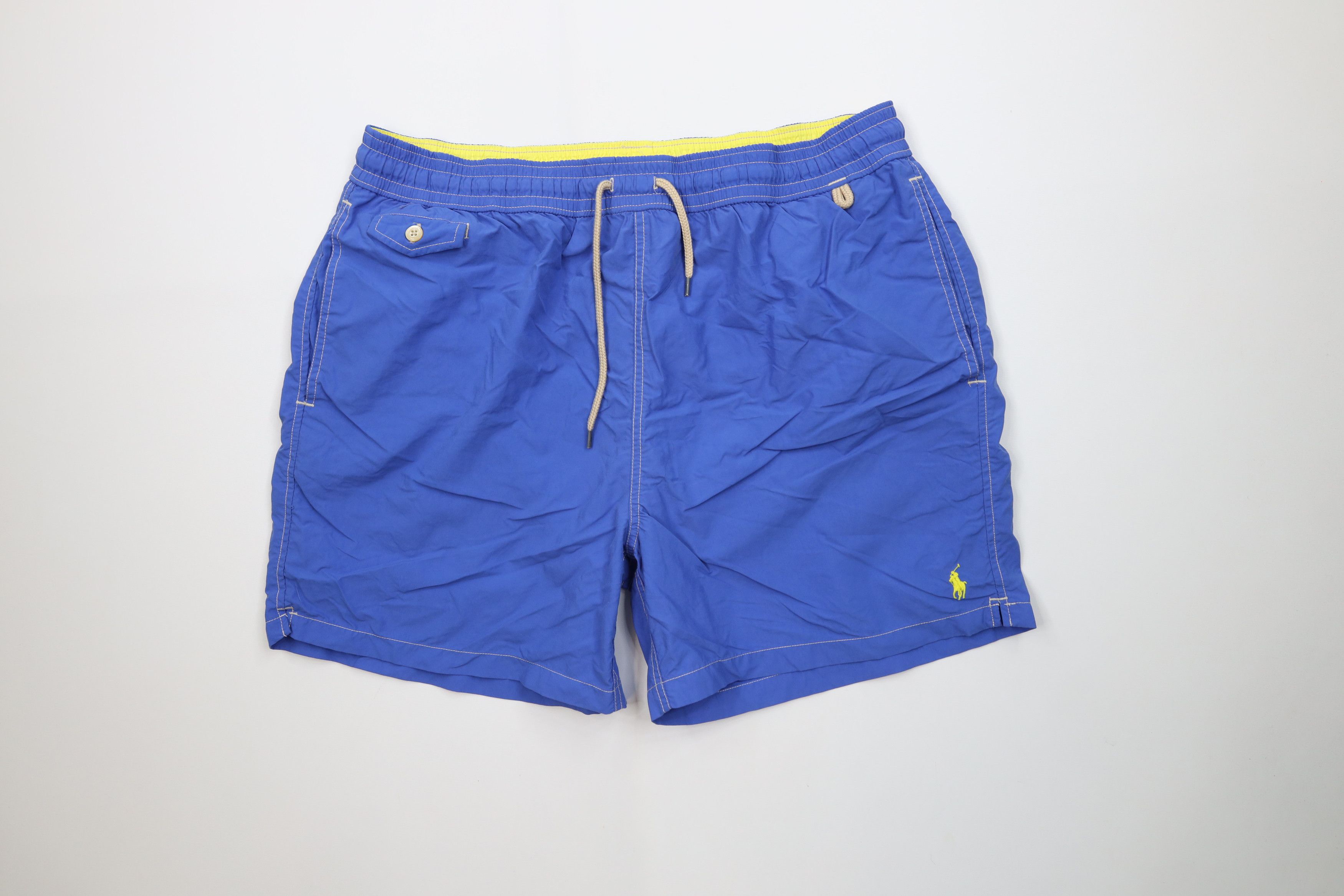 Ralph Lauren Vintage Y2K Ralph Lauren Above Knee Lined Shorts Trunks Size US 38 / EU 54 - 1 Thumbnail