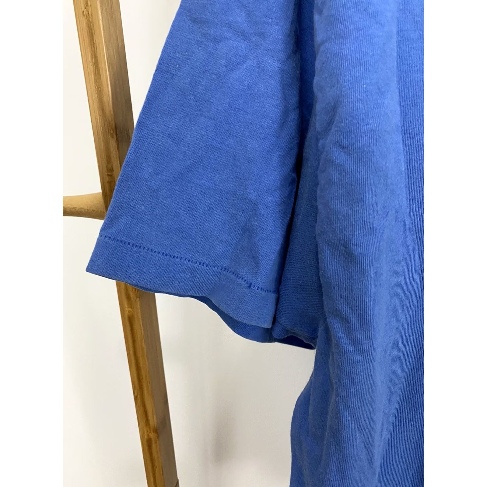 Harley Davidson Harley-Davidson T-Shirt Big Shield Graphic Blue XL USA Mens Shirt Sized XL VTG Stitch Short Sleeve Regular Fit Size US XL / EU 56 / 4 - 5 Thumbnail