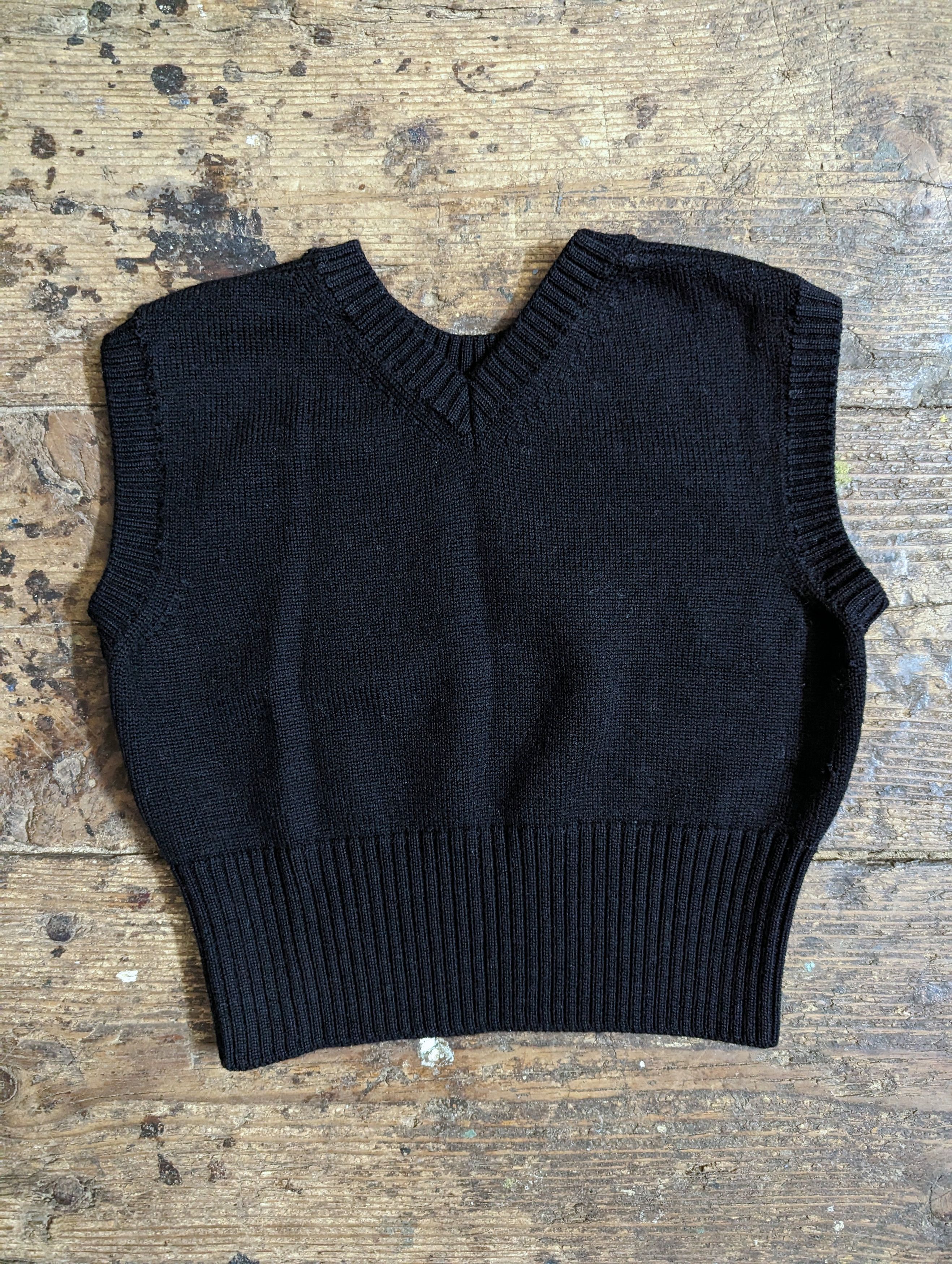 Dolce & Gabbana 00s Dolce & Gabbana Wool Top Vest Size S / US 4 / IT 40 - 1 Thumbnail