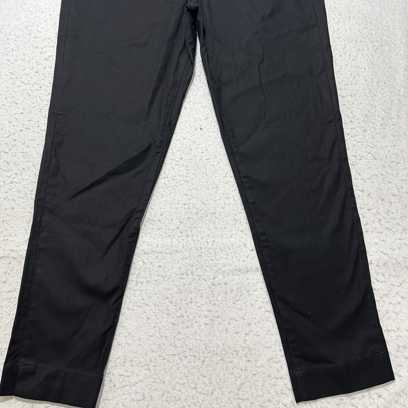 Other Kut From The Kloth 10 Black Straight Mid Rise Chino Pants Size 32" / US 10 / IT 46 - 3 Thumbnail