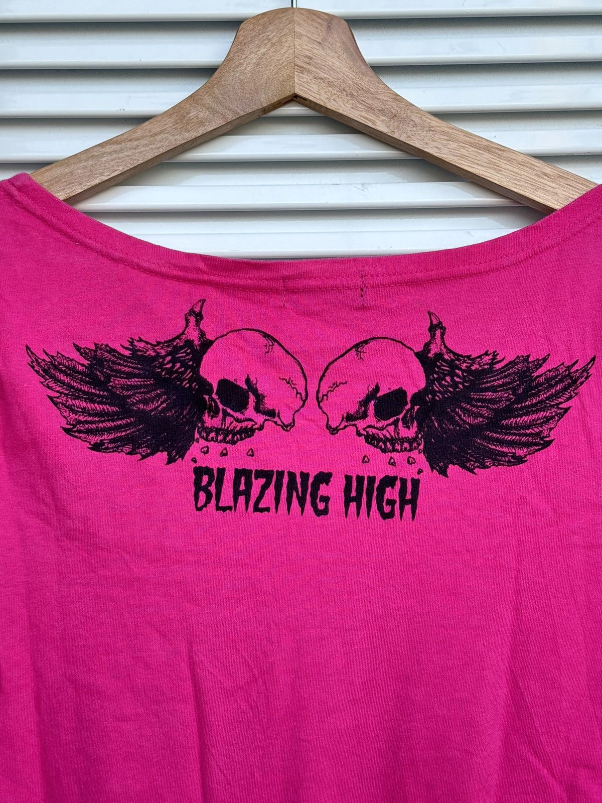 Vintage GladNews Skulls Wing Punk Poem Riot Tees Size US S / EU 44-46 / 1 - 6 Thumbnail