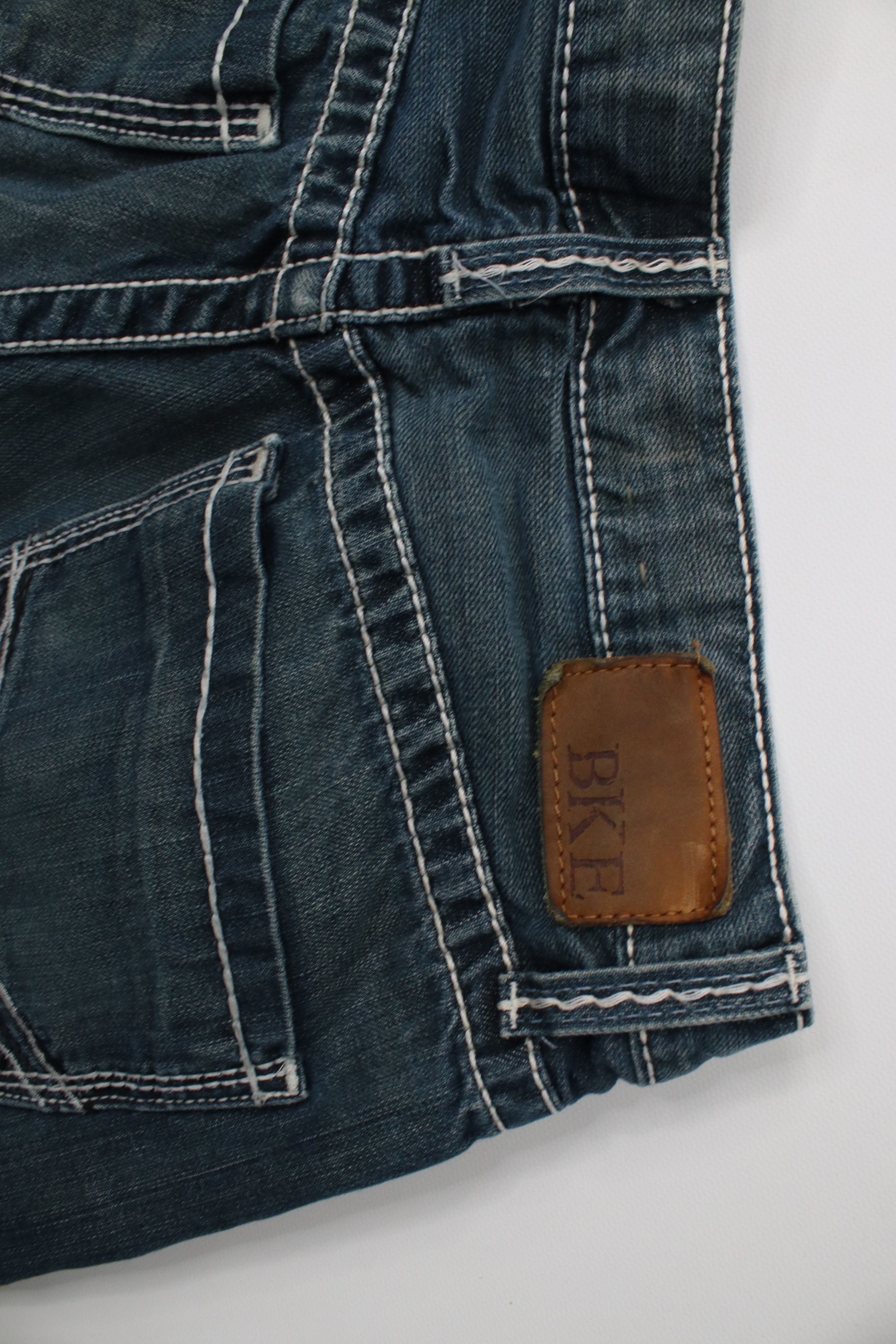 Vintage Buckle BKE Thick Stitch Tyler Straight Leg Denim Jeans Size US 30 / EU 46 - 13 Thumbnail
