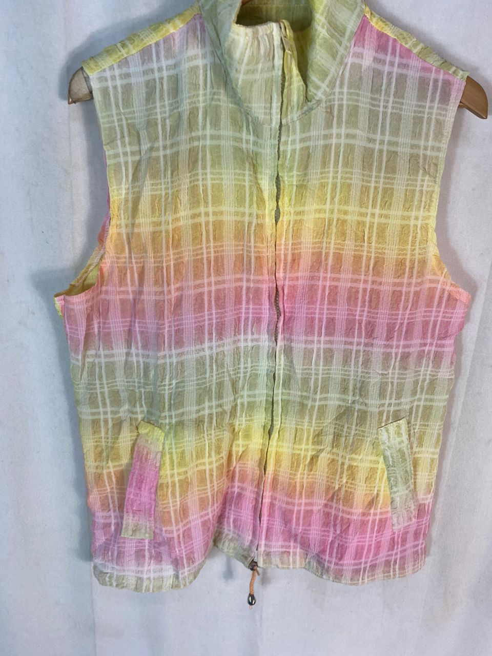 Japanese Brand Japanese brand multicolor zipper vest Size M / US 6-8 / IT 42-44 - 3 Thumbnail