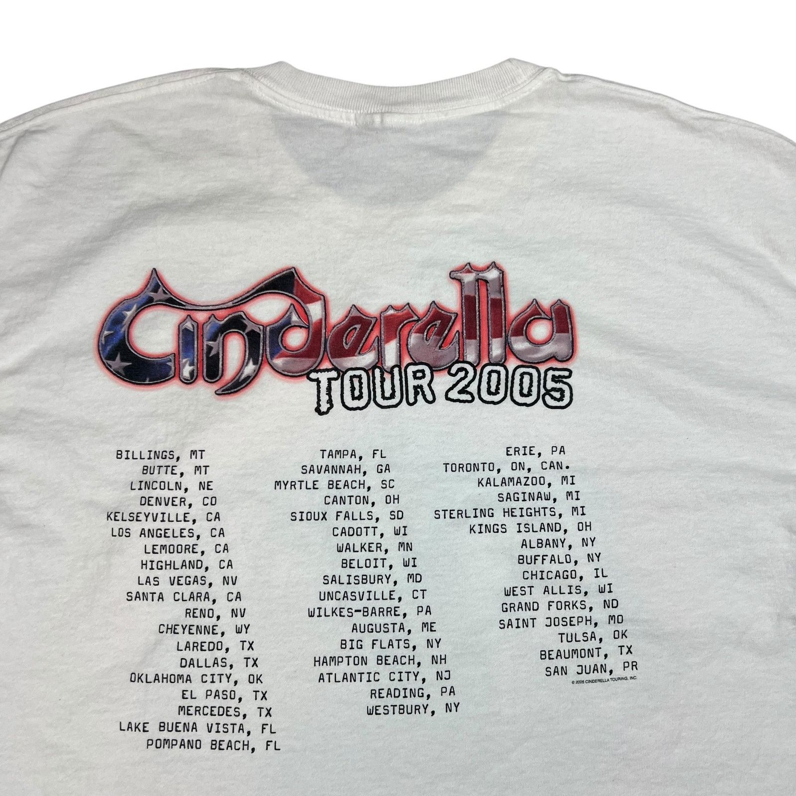 Band Tees × Vintage Vintage 2005 Cinderella Band tee (L) Size US L / EU 52-54 / 3 - 7 Thumbnail