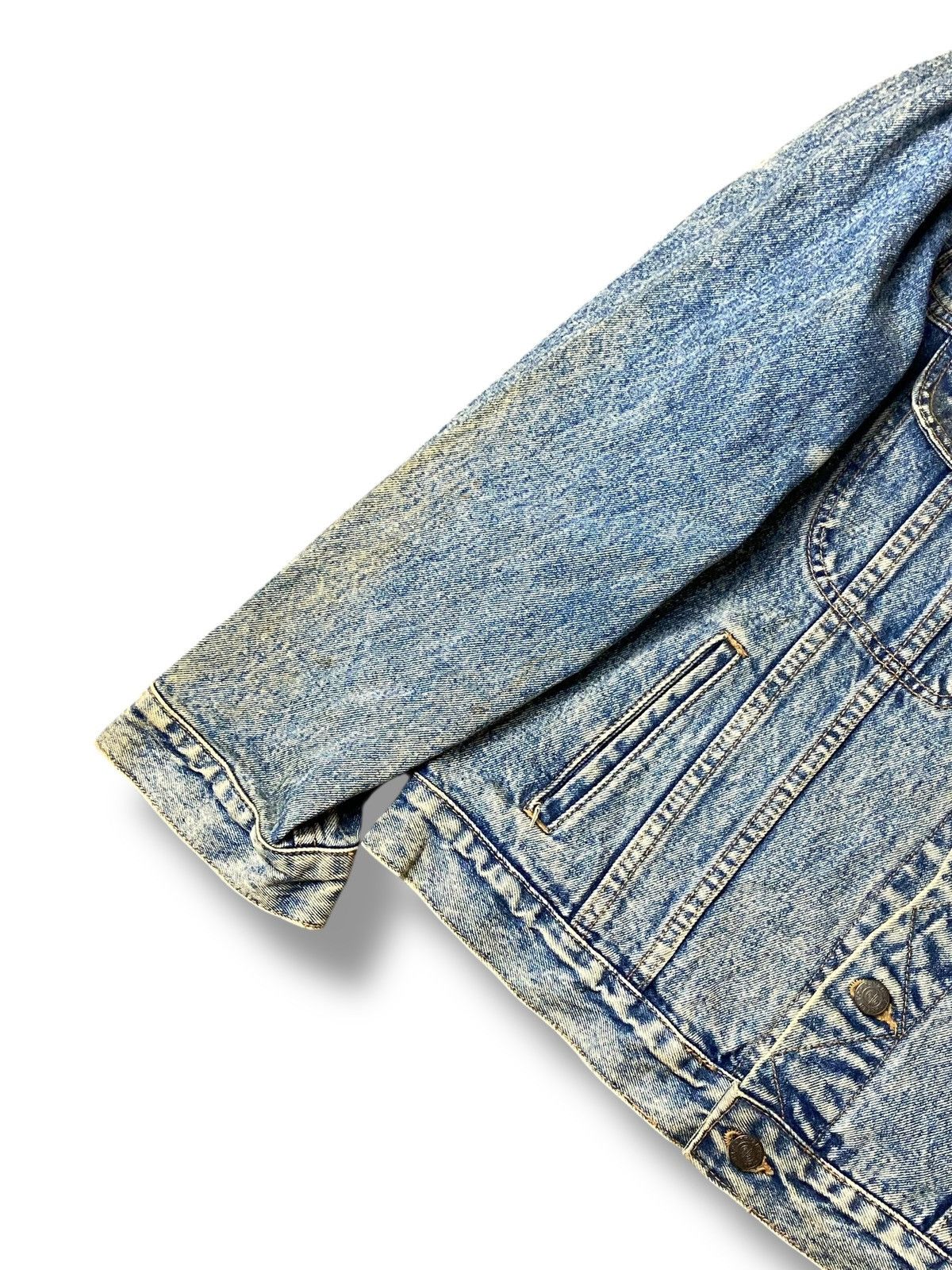 Japanese Brand × Vintage GL Heart Brand Crop Denim Jeans Jacket (124) Size US XXS / EU 40 - 5 Thumbnail