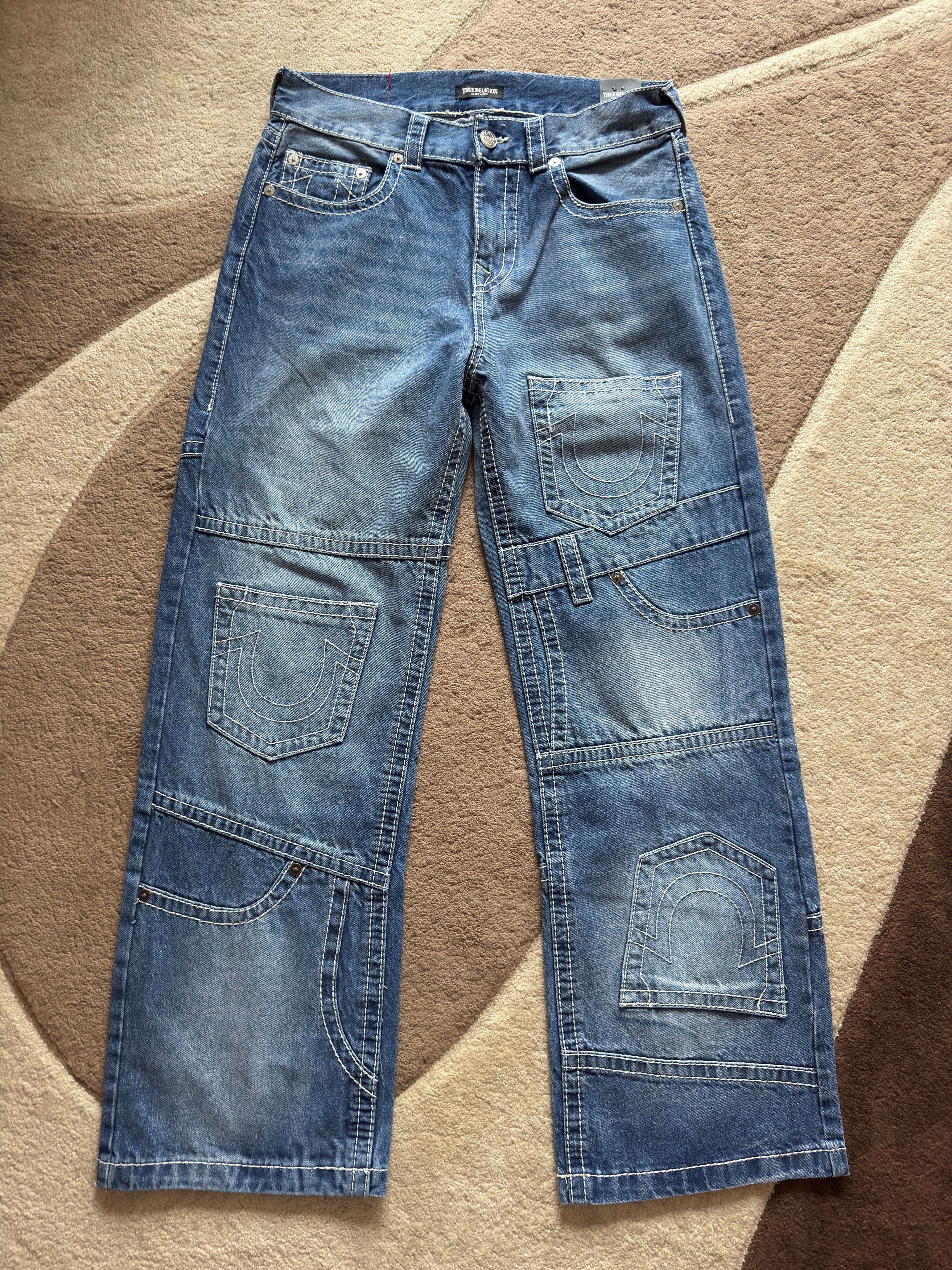 True Religion True Religion Vinny Big T Reworked Jeans Baggy Fit Loose Size US 32 / EU 48 - 1 Thumbnail