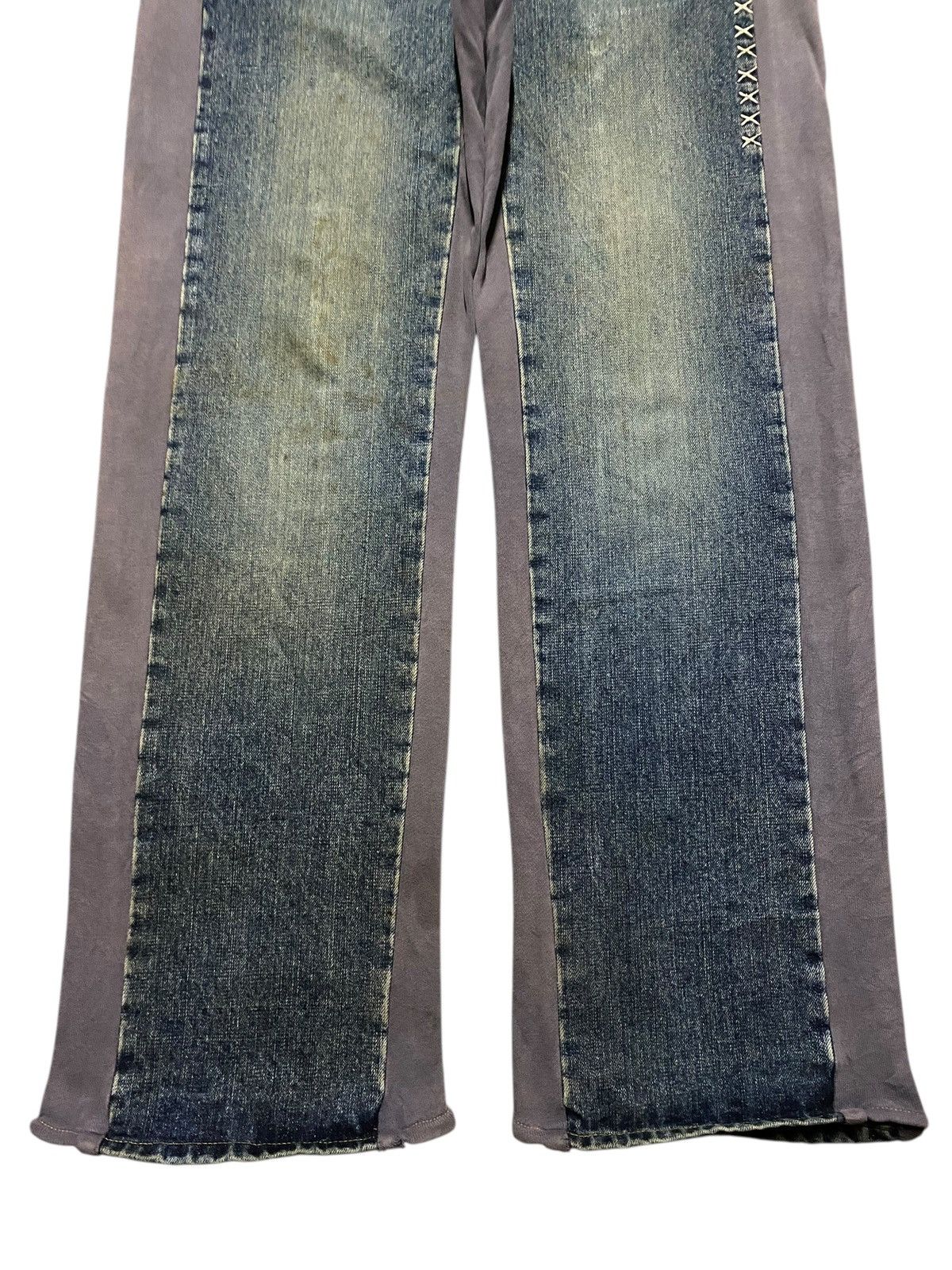 Kapital Rare Japanese Ozone Rock Brand Mud Wash Baggy Jeans Size US 34 / EU 50 - 5 Thumbnail