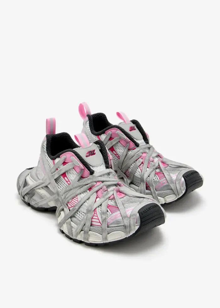 Balenciaga o1s1wg110426 3XL Extreme Lace Sneakers in Multicolor Size US 10 / IT 40 - 3 Thumbnail