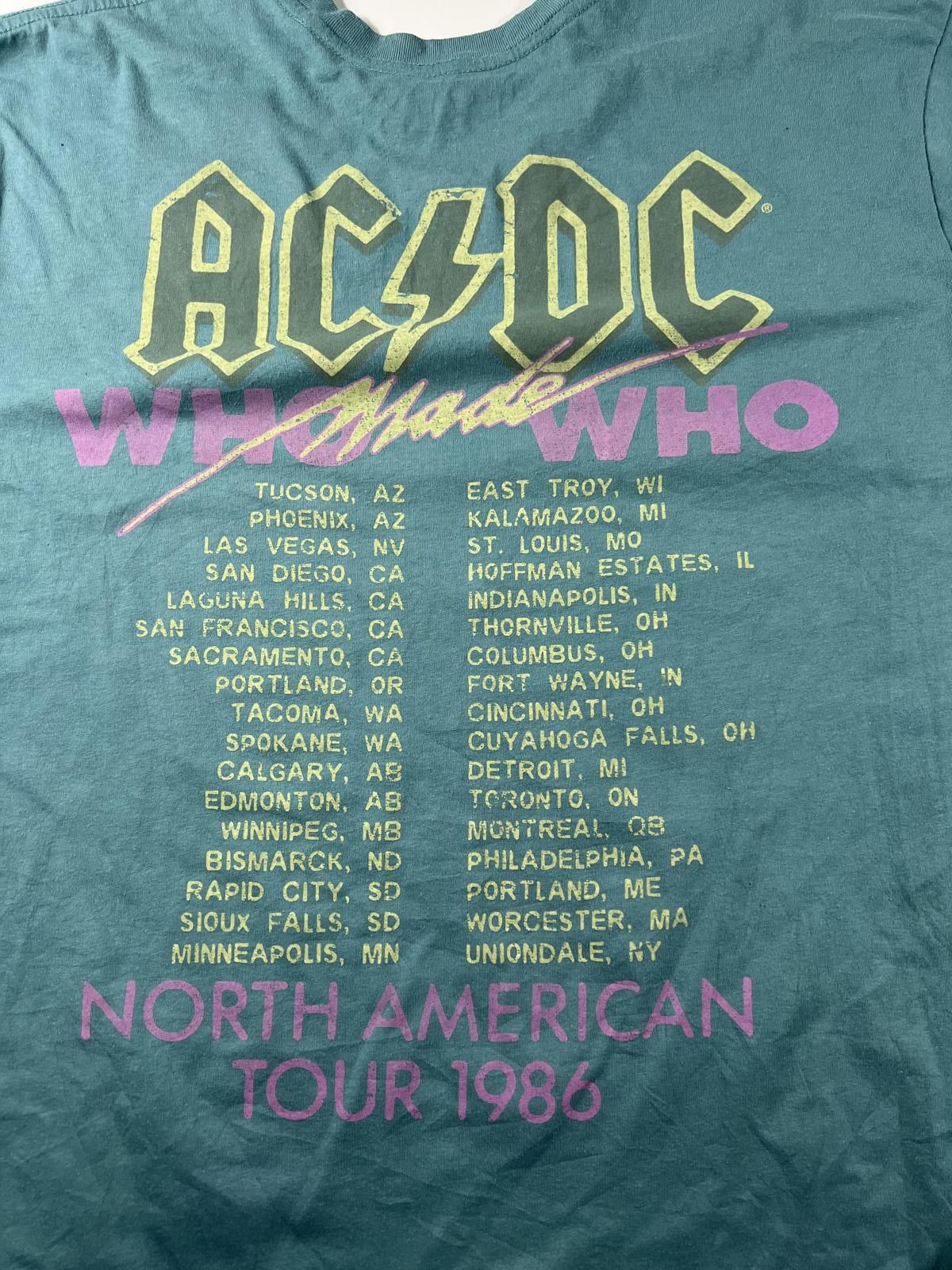 Unknown London AC/DC Graphic Band T-Shirt Size US XXL / EU 58 / 5 - 9 Thumbnail