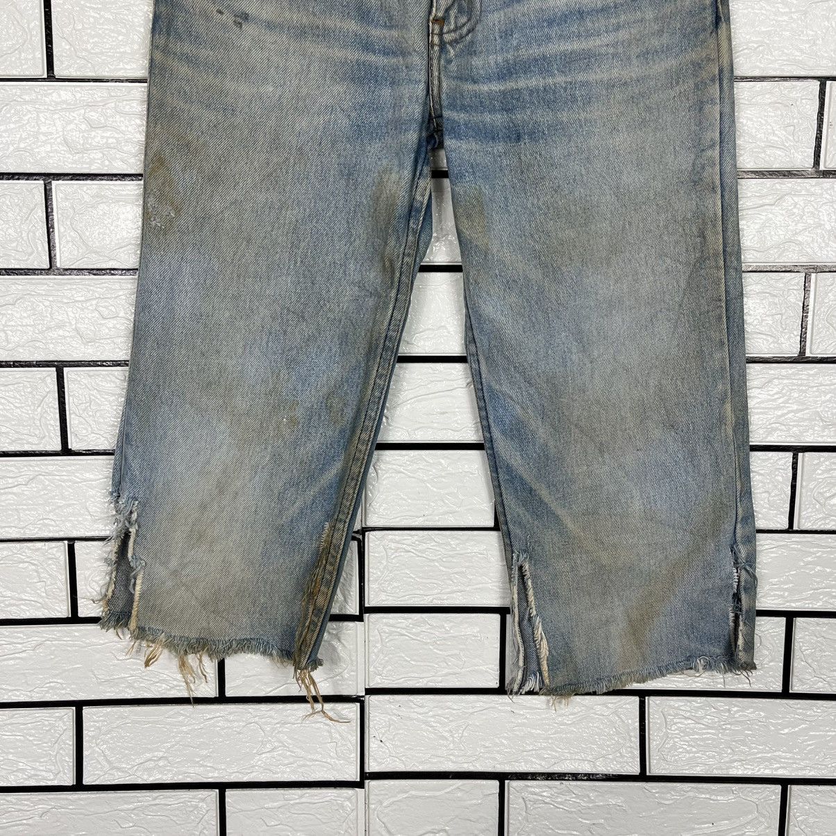 Levi's Vintage Clothing Vintage 80s Levis Lot 506-0217 Selvedge Distressed Denim Size US 26 / EU 42 - 4 Thumbnail