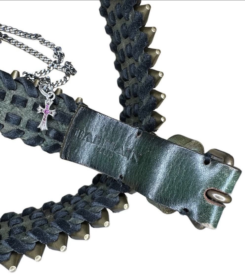 Balmain AW10 Bullet Belt Size 32 - 3 Thumbnail