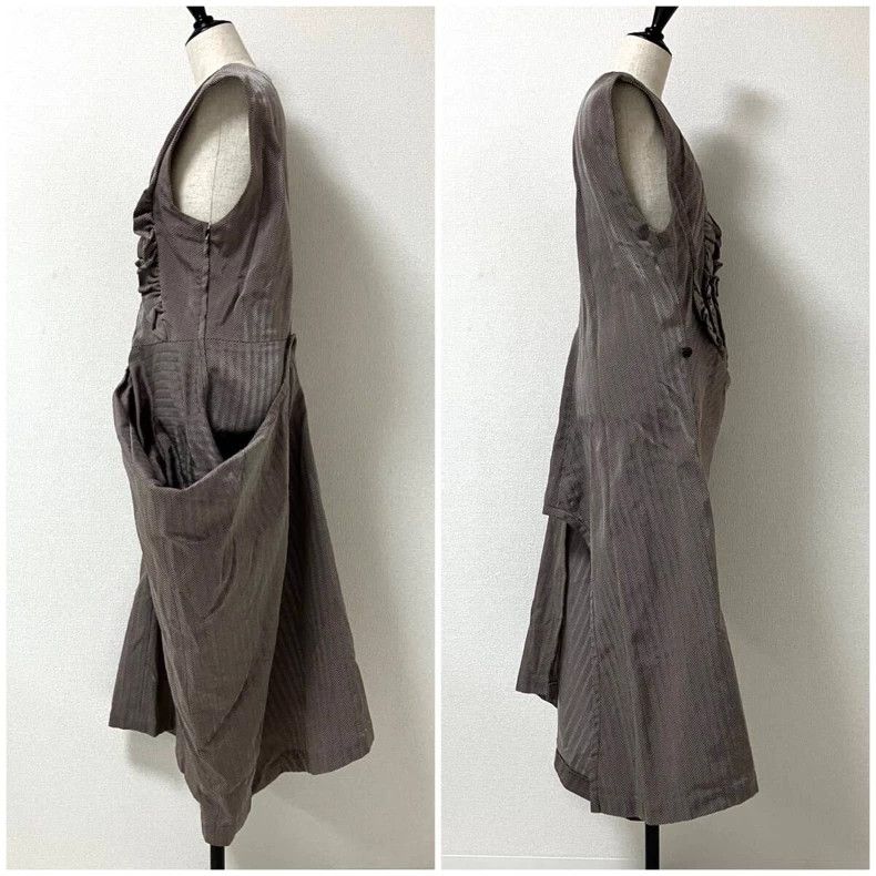 Comme des Garcons Comme des Garcons Grey vintage lace design dress Size M / US 6-8 / IT 42-44 - 3 Thumbnail