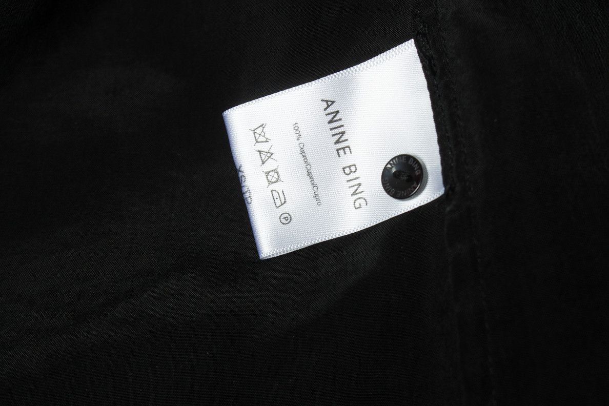 Anine Bing Anine Bing, Black shirt with pockets Size XS / US 0-2 / IT 36-38 - 7 Thumbnail