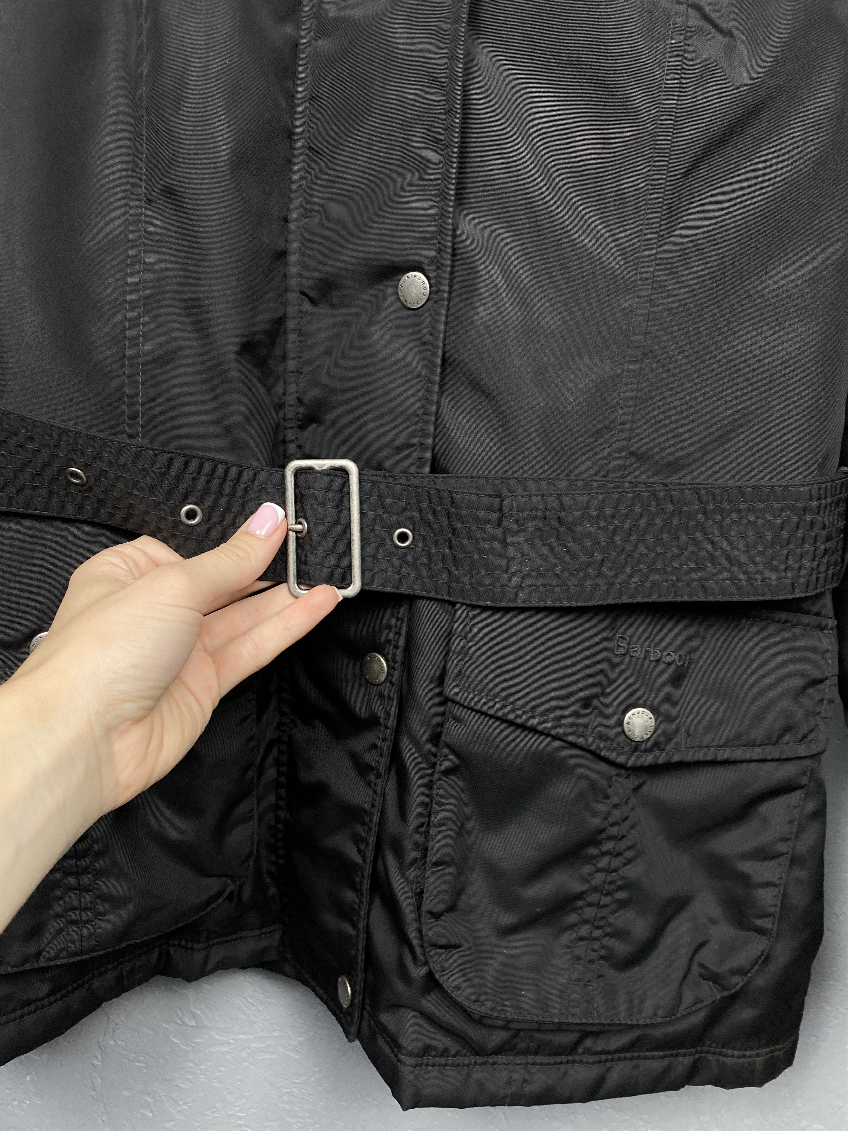 Barbour Barbour International Vintage Womens Outlaw Jacket Size M / US 6-8 / IT 42-44 - 2 Thumbnail