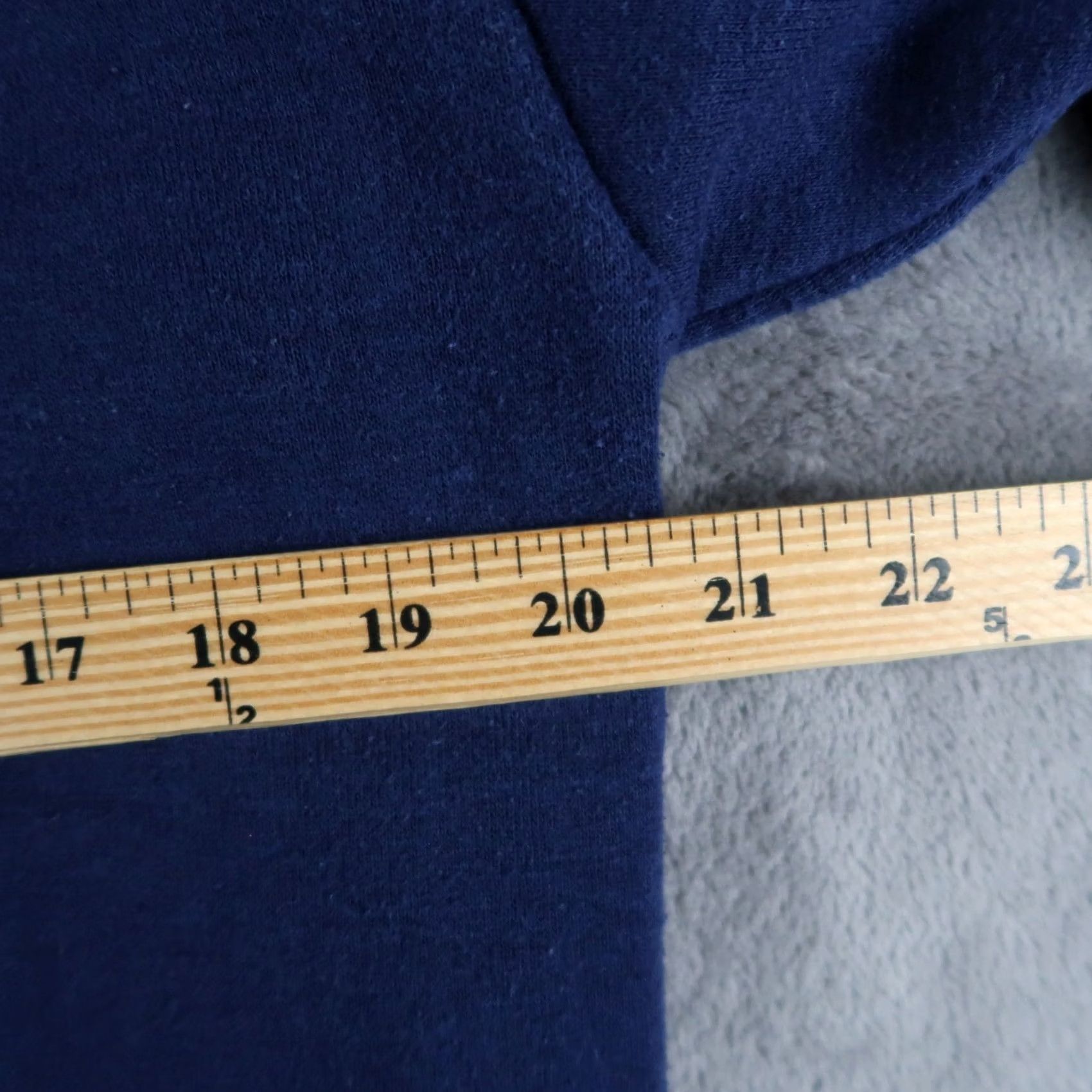 Vintage VINTAGE Hoodie Mens M Medium Blue Full Zip Up Sweatshirt USA Made Size US M / EU 48-50 / 2 - 5 Thumbnail