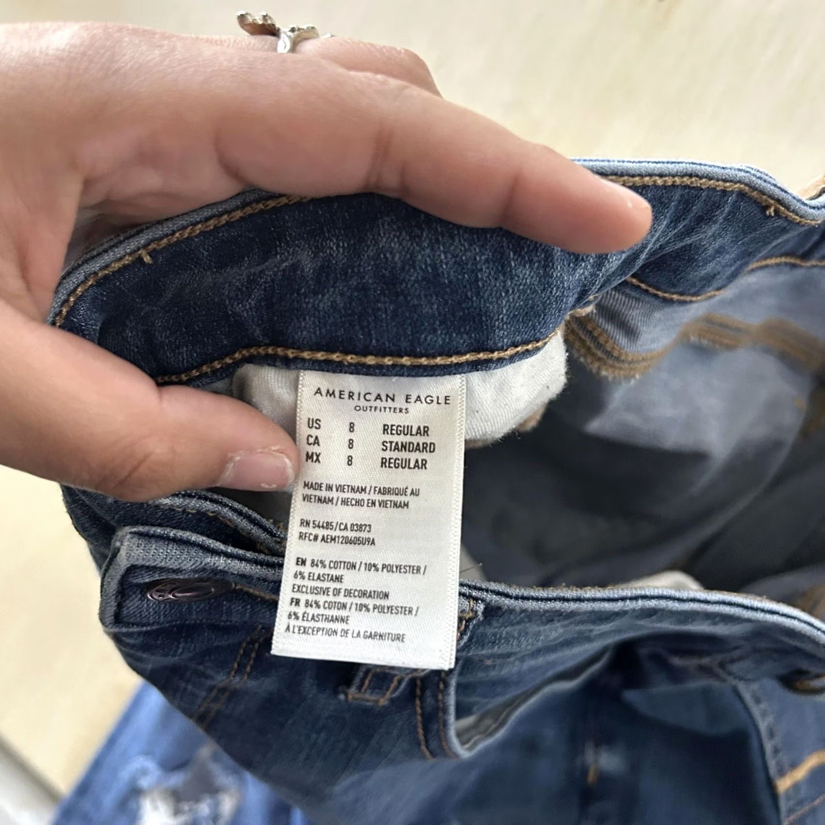 American Eagle Outfitters VINTAGE? No. Size 30" / US 8 / IT 44 - 3 Thumbnail