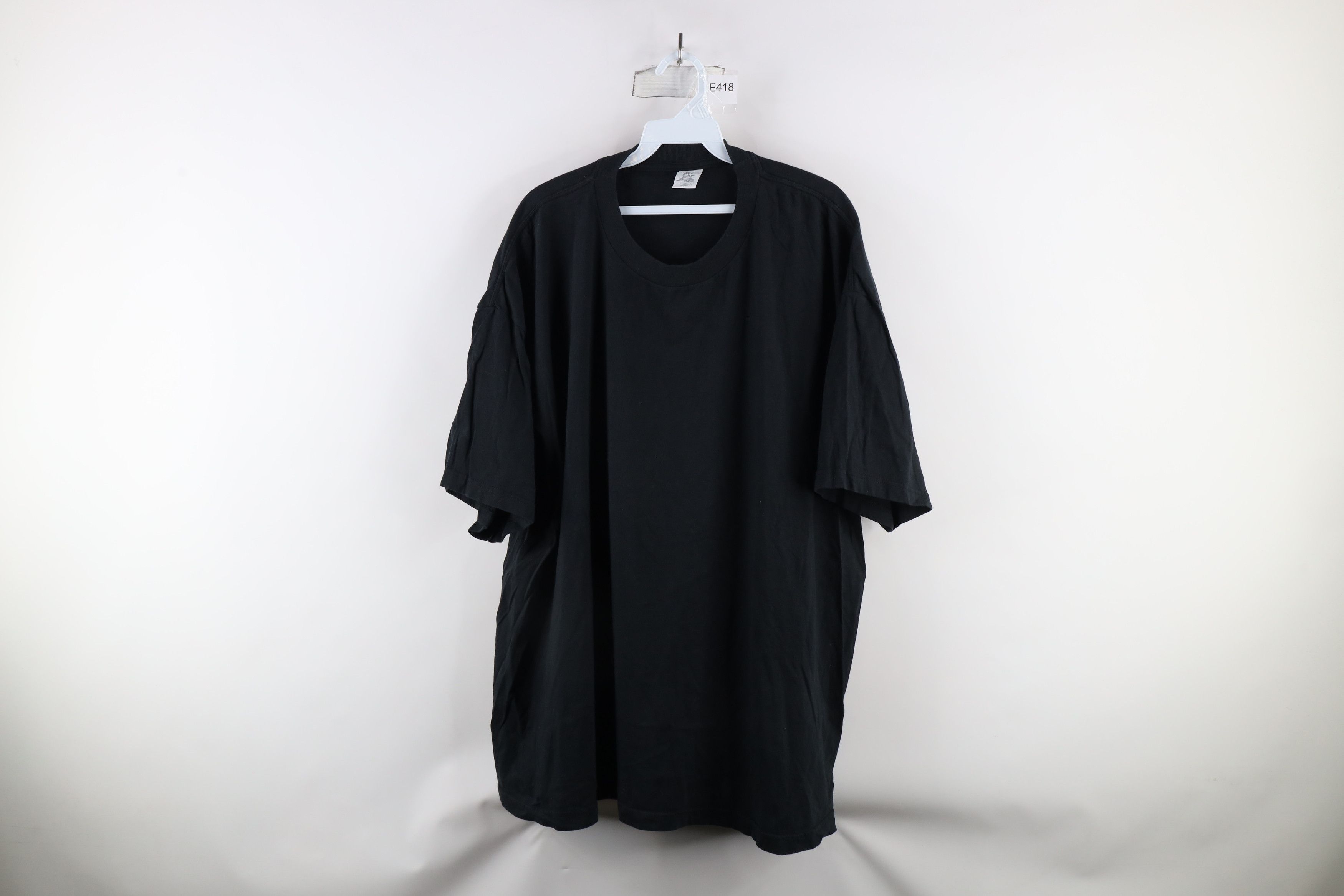 Vintage Vintage 90s Streetwear Short Sleeve T-Shirt Black Cotton Size US XXL / EU 58 / 5 - 1 Thumbnail