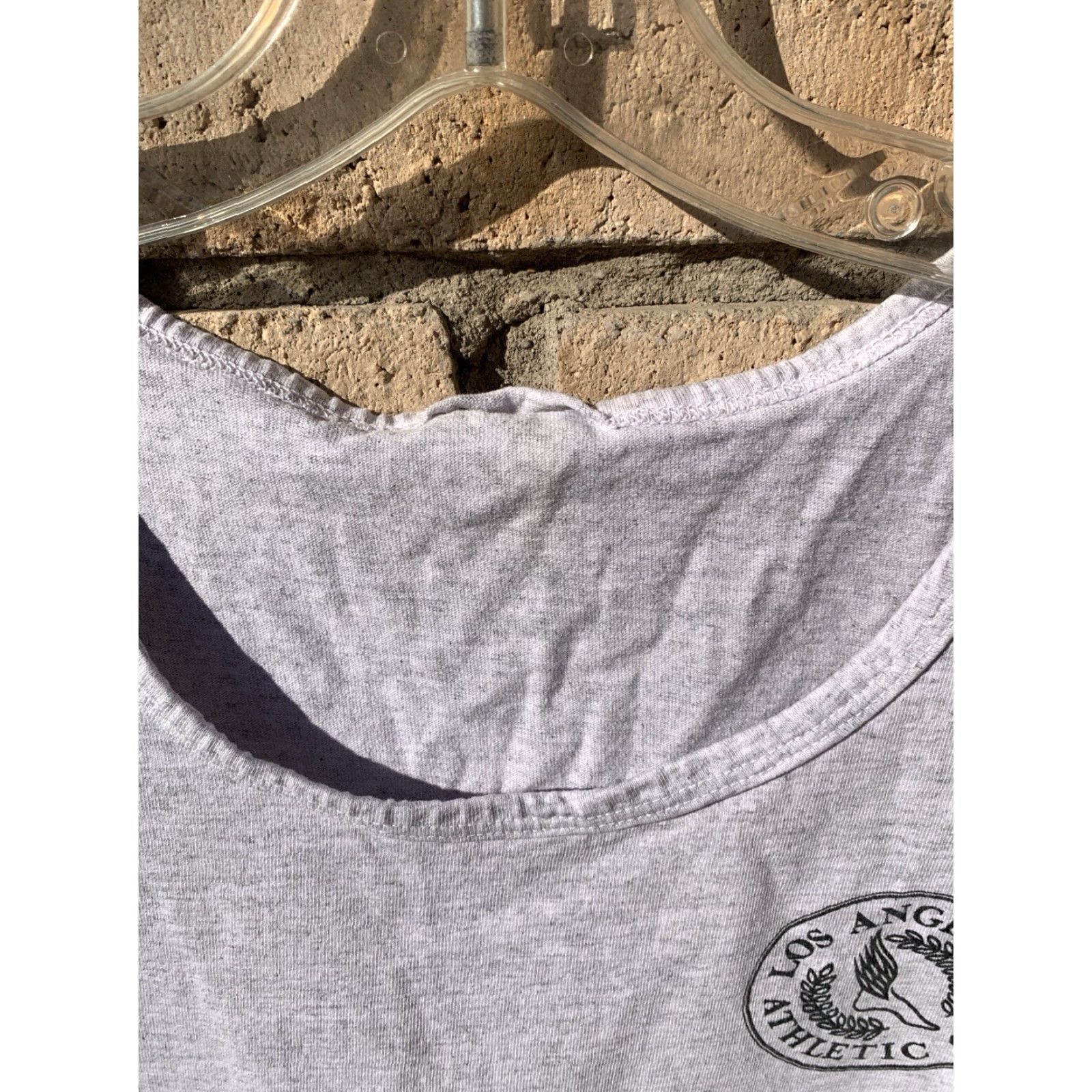 Vintage VINTAGE Los Angeles Athletic Club Tank Top Single Stitch Hem Size L Shirt Men Gray Cotton Jersey Graphic Print Logo Athletic California 90s? Size US L / EU 52-54 / 3 - 4 Thumbnail