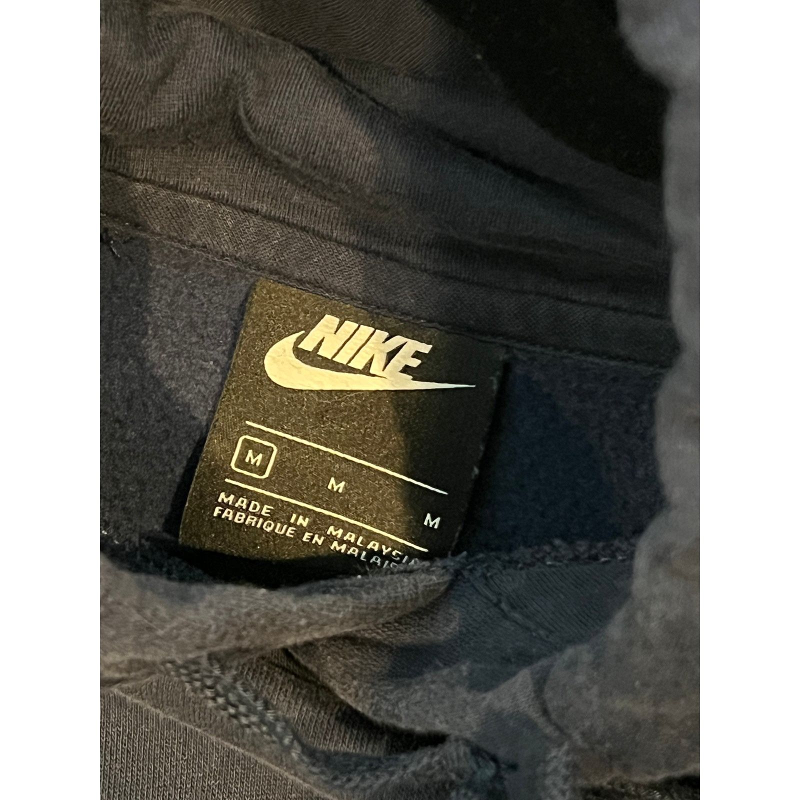 Nike Nike Black Pullover Hoodie Mens Medium Size US M / EU 48-50 / 2 - 3 Thumbnail