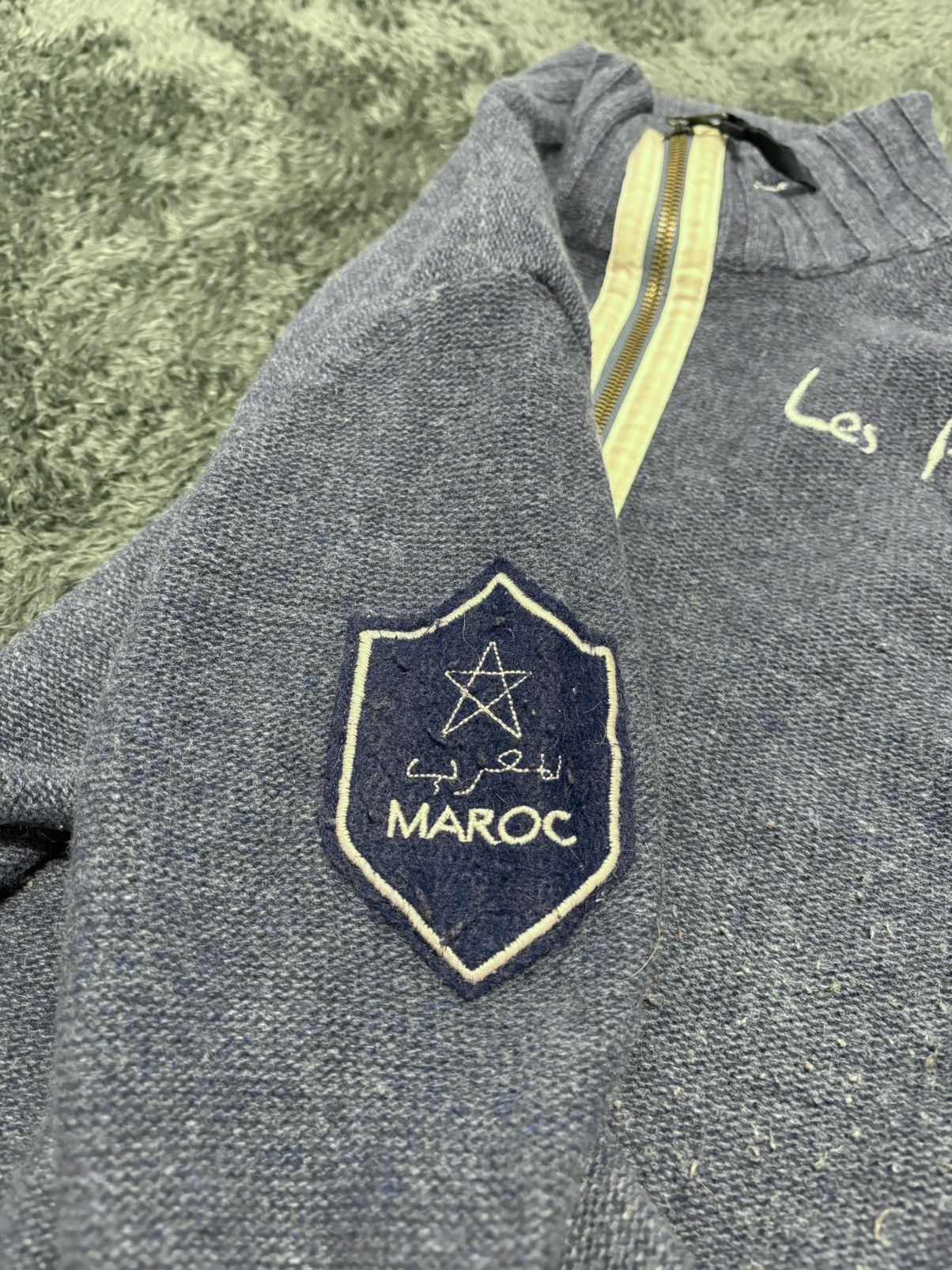 La Martina Vintage La Martina Wool Cropped Zip Sweater Size S / US 4 / IT 40 - 8 Thumbnail
