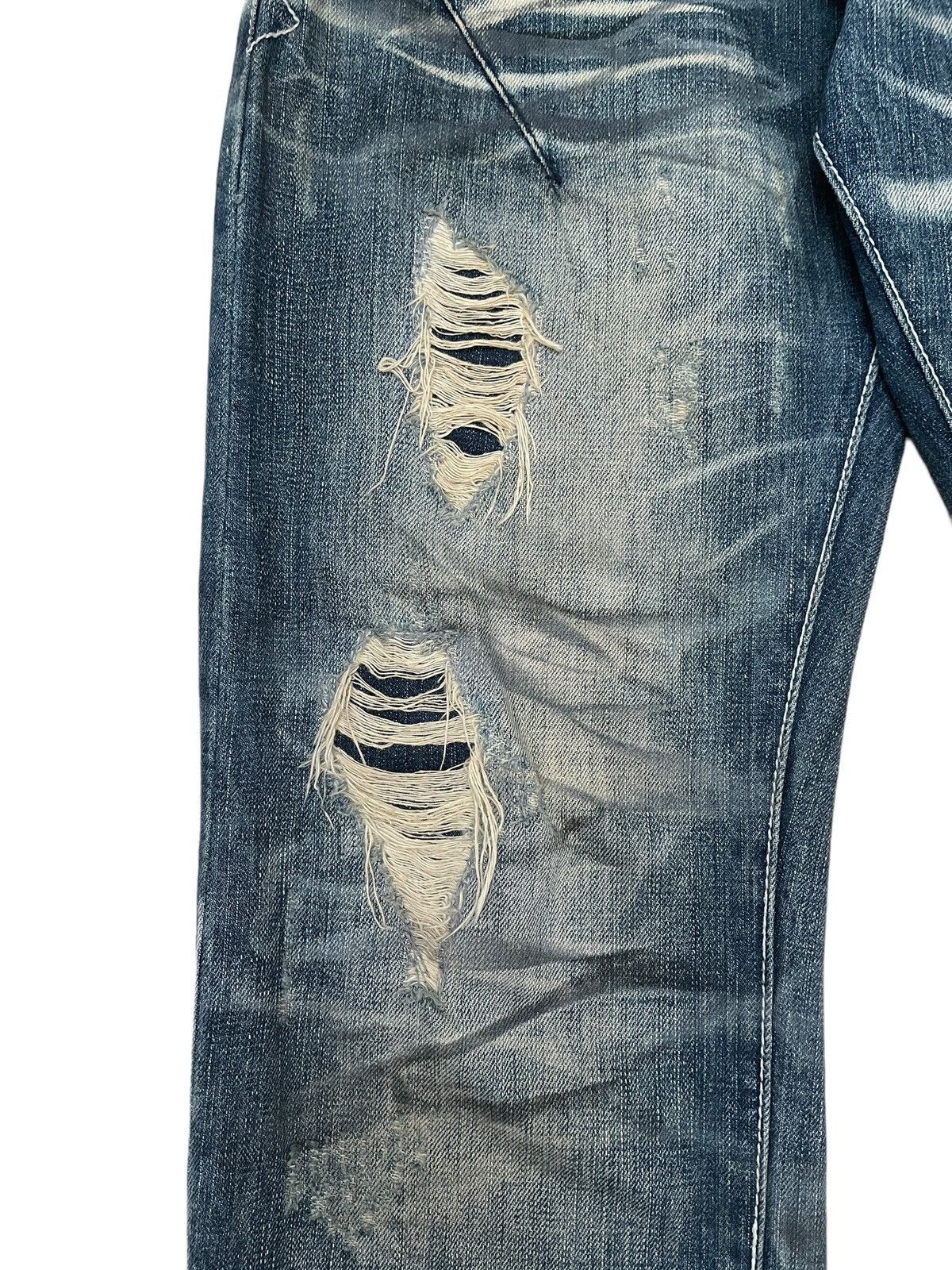 If Six Was Nine × Japanese Brand Vintage Japanese Brand Urban Craft Ripped Jeans 1990s Size US 32 / EU 48 - 9 Thumbnail