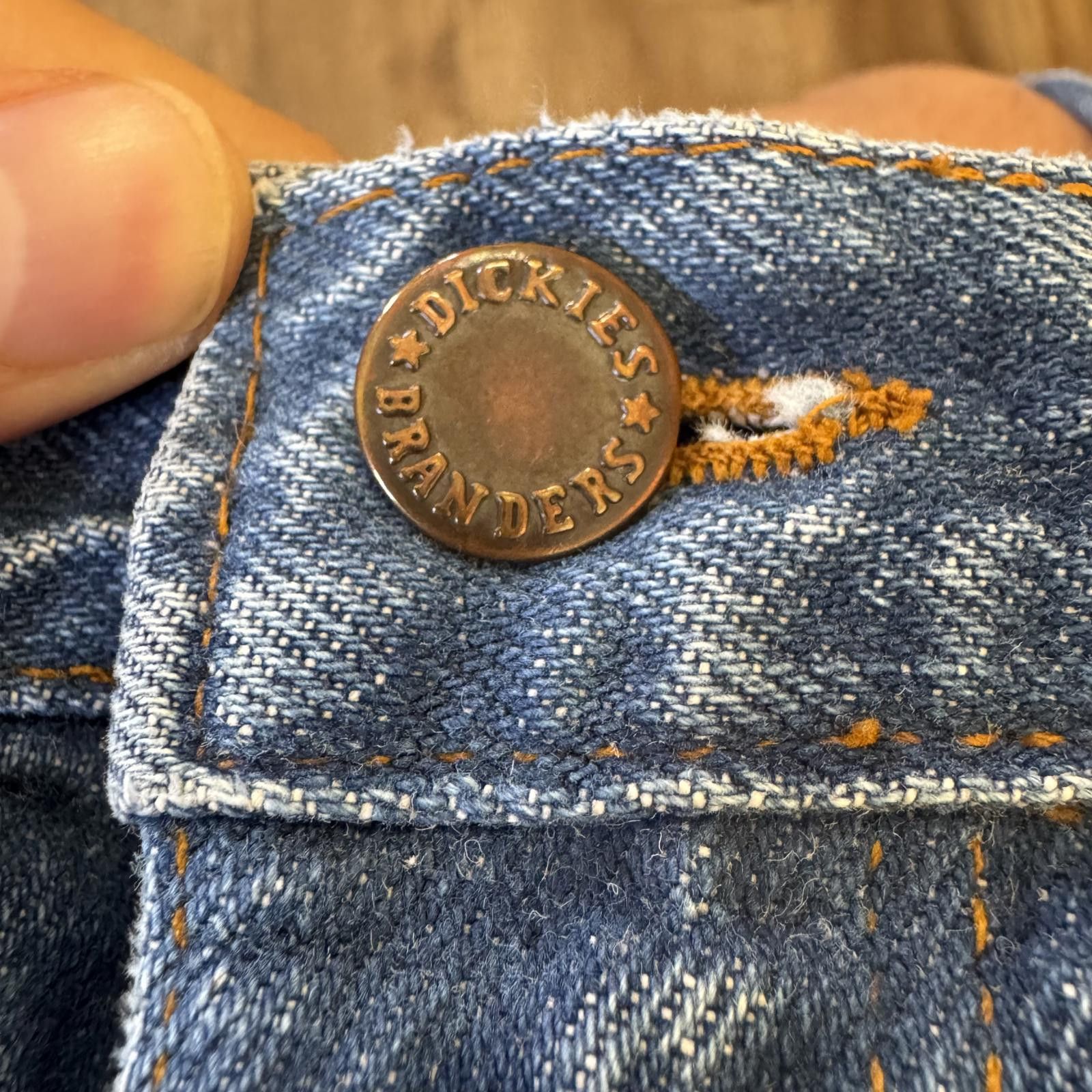 Dickies Vintage Dickies Branders Distressed Workwear Blue Jeans Size US 34 / EU 50 - 5 Thumbnail