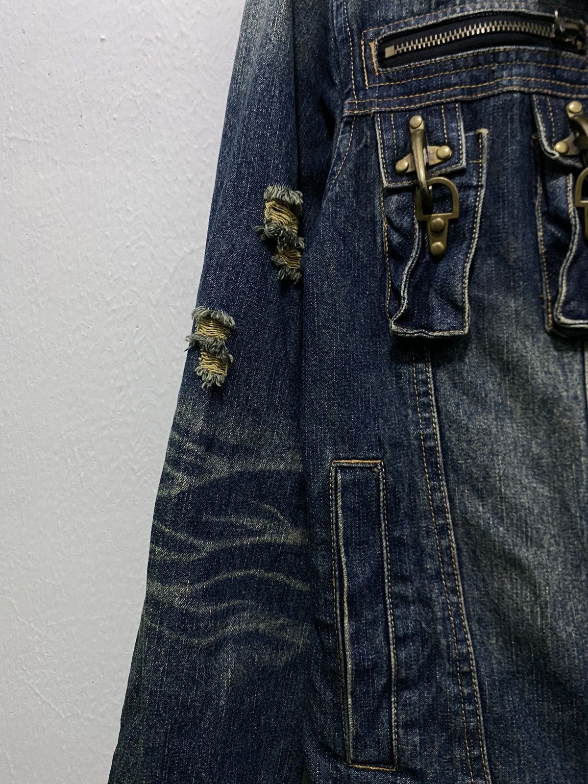 In The Attic In the attic denim utility jacket Size US M / EU 48-50 / 2 - 4 Thumbnail