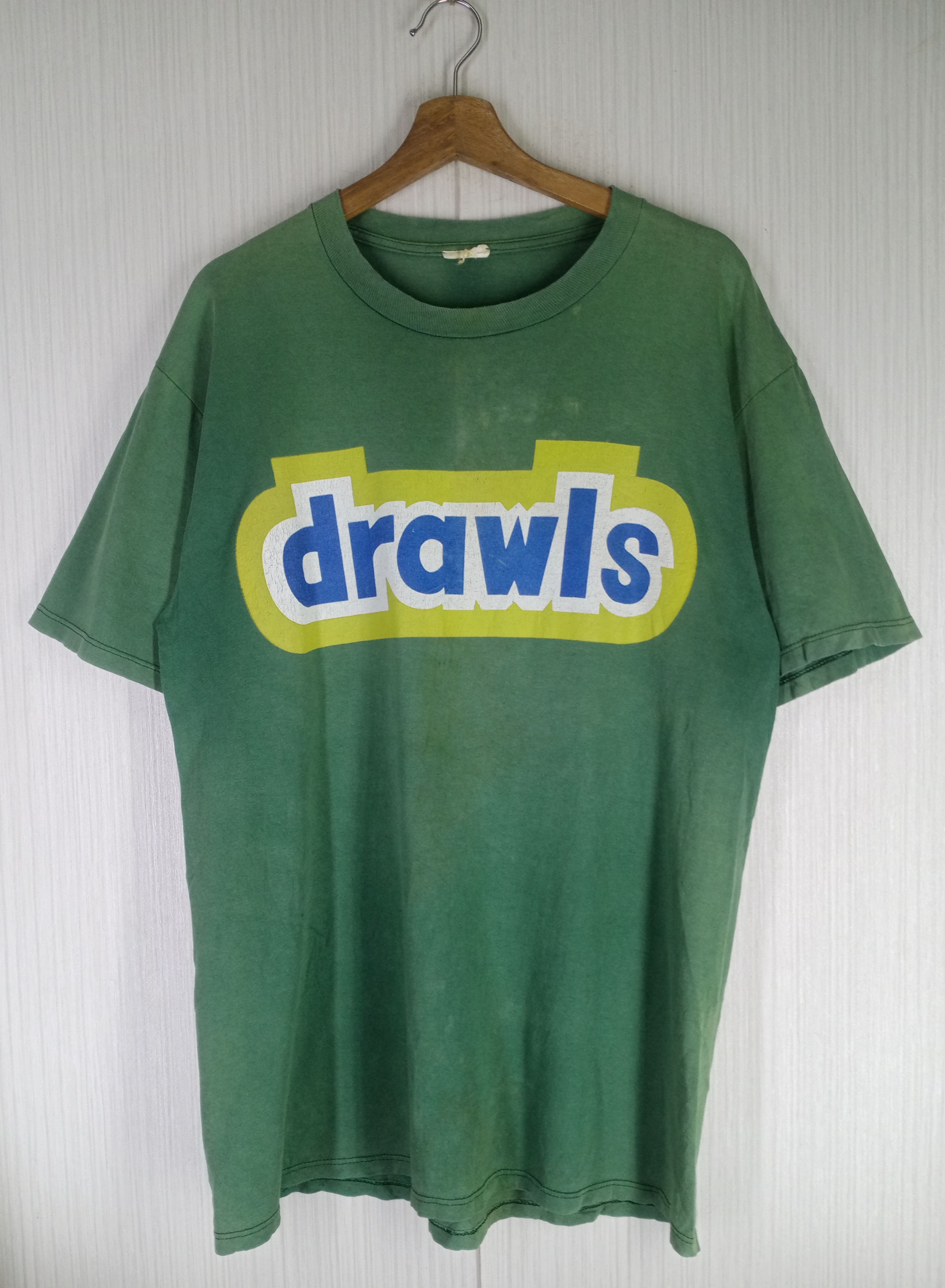 Hook-Ups × Shorty's Skateboards × Vintage Very Rare Vintage Drawls Skateboard Tshirt Size US L / EU 52-54 / 3 - 1 Thumbnail