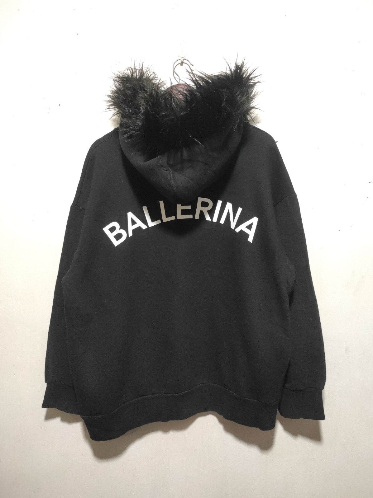 Japanese Brand Naming 9 BALLERINA zip fur hoodie LGB Balenciaga style Size US L / EU 52-54 / 3 - 11 Thumbnail