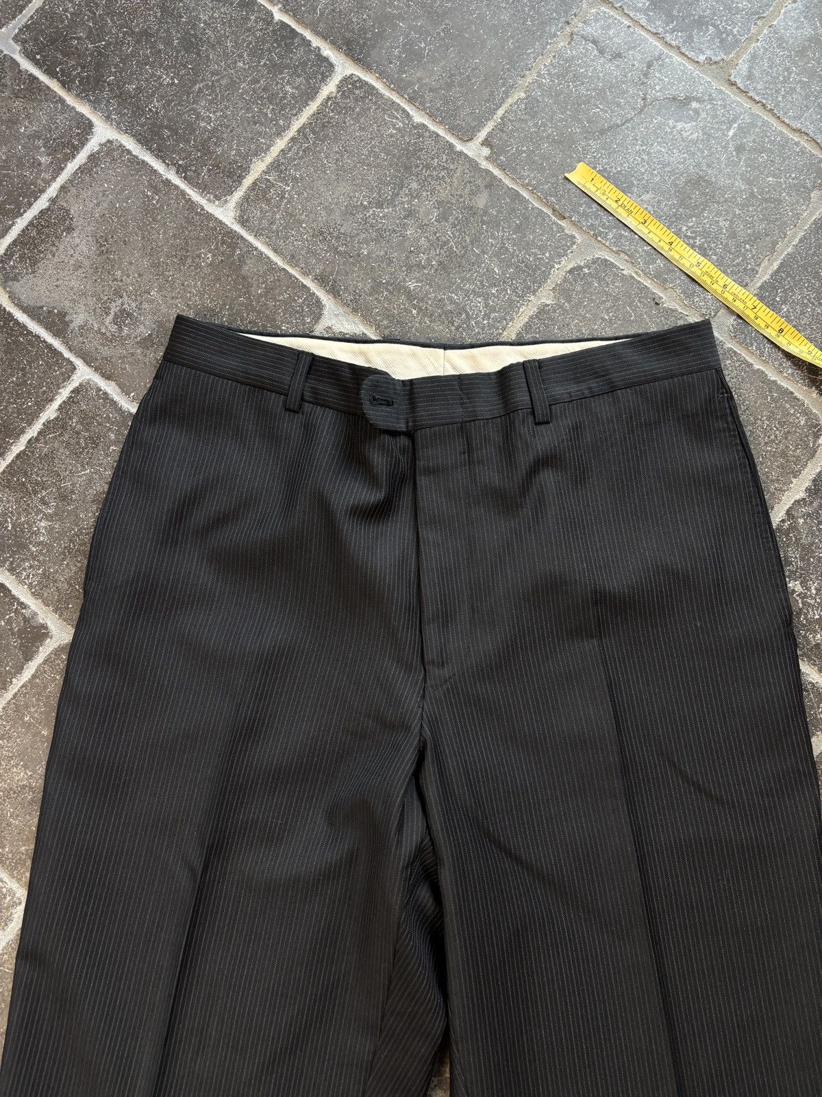 Burberry Burberry Suit Two Piece 2pc Made in USA Designer Tux Striped Size 40R - 19 Thumbnail