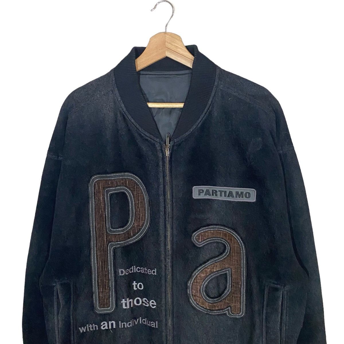 Vintage VINTAGES PARTIAMO PER UOMO WOOL VARSITY JACKET Size US L / EU 52-54 / 3 - 2 Thumbnail