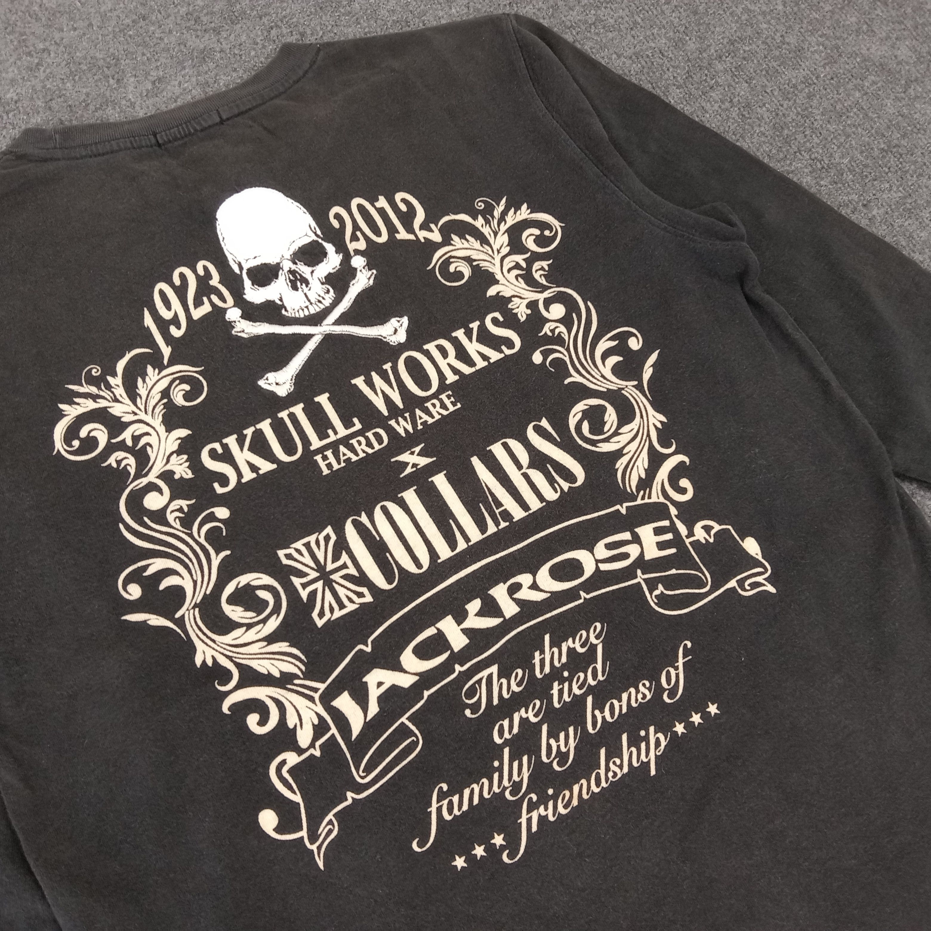 JACKROSE × Vintage Skull Works Hard Ware X Collars Japan Style Tshirt Size US M / EU 48-50 / 2 - 2 Thumbnail