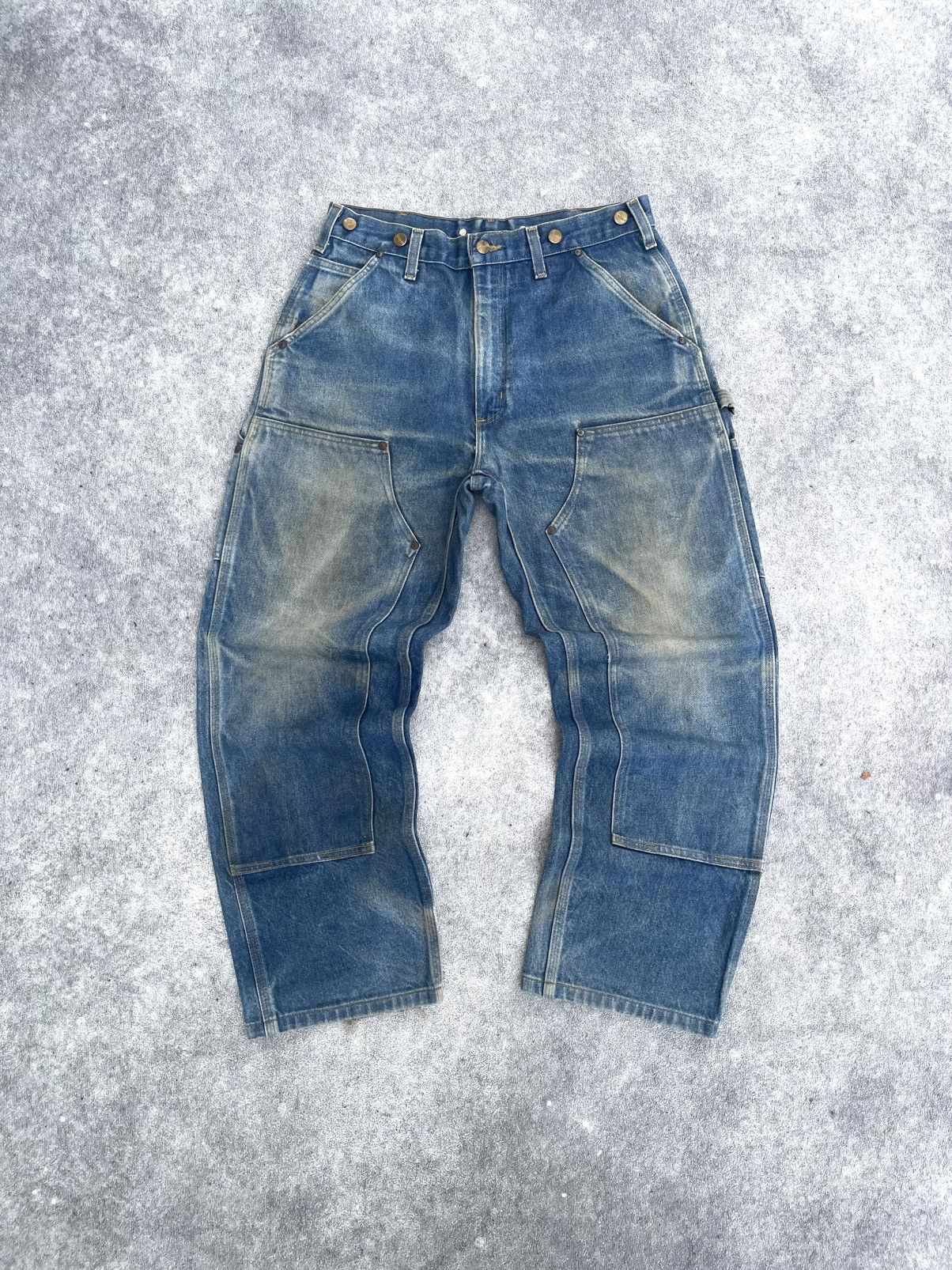 Carhartt Vintage Carhartt Doublenee Pants B07 DNM Size US 34 / EU 50 - 2 Thumbnail
