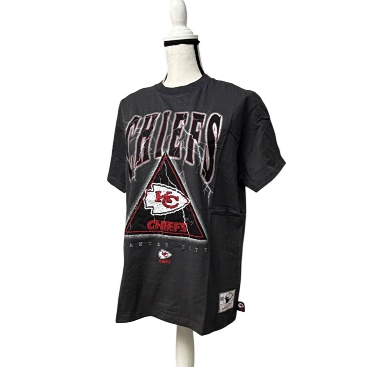 Mitchell & Ness Mitchell & Ness NFL Women's Boyfriend Tee Chiefs, KS City Ch Size S / US 4 / IT 40 - 2 Thumbnail