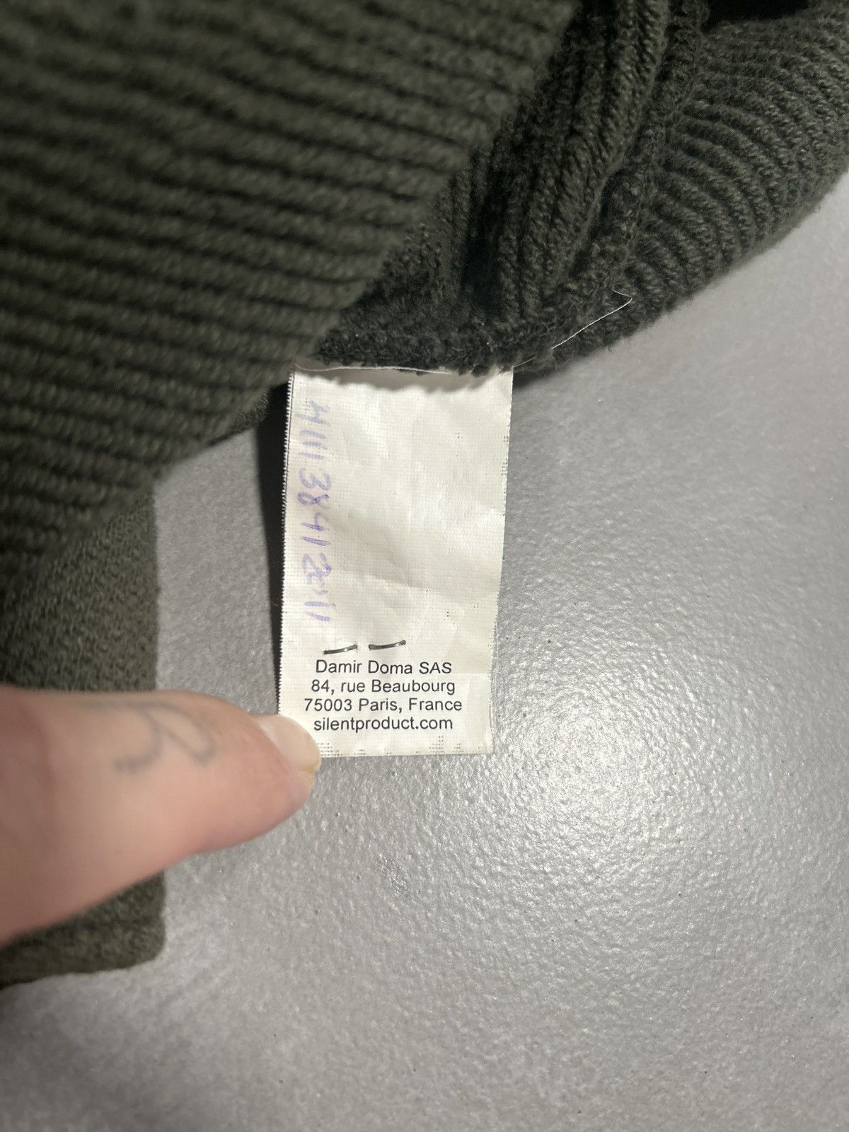 Silent By Damir Doma Damir Doma silent Sweatshirt with interesting stitching Size US M / EU 48-50 / 2 - 10 Thumbnail