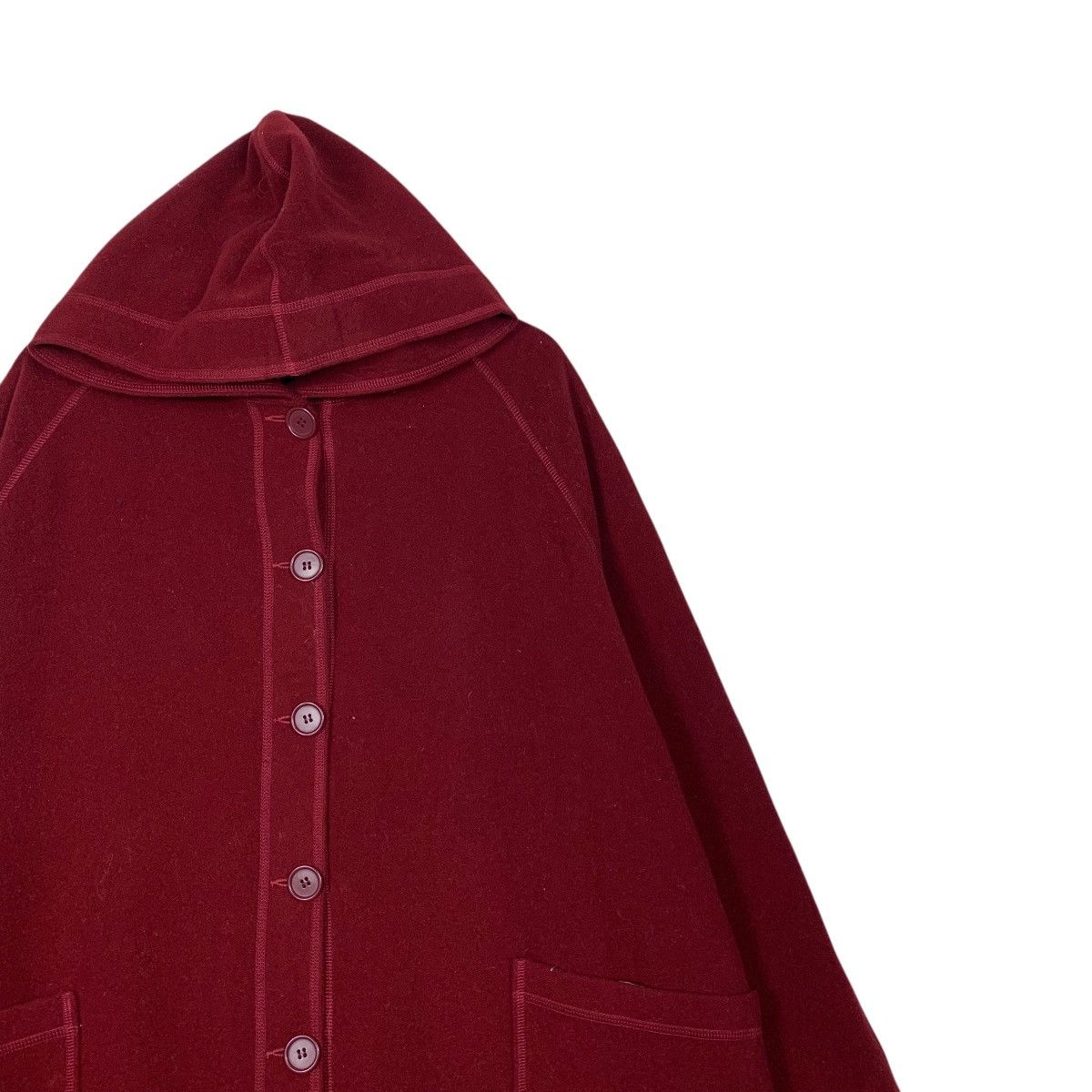 Benetton United Colors of Benetton Oversized Long Coat #2135-C94 Size S / US 4 / IT 40 - 6 Thumbnail