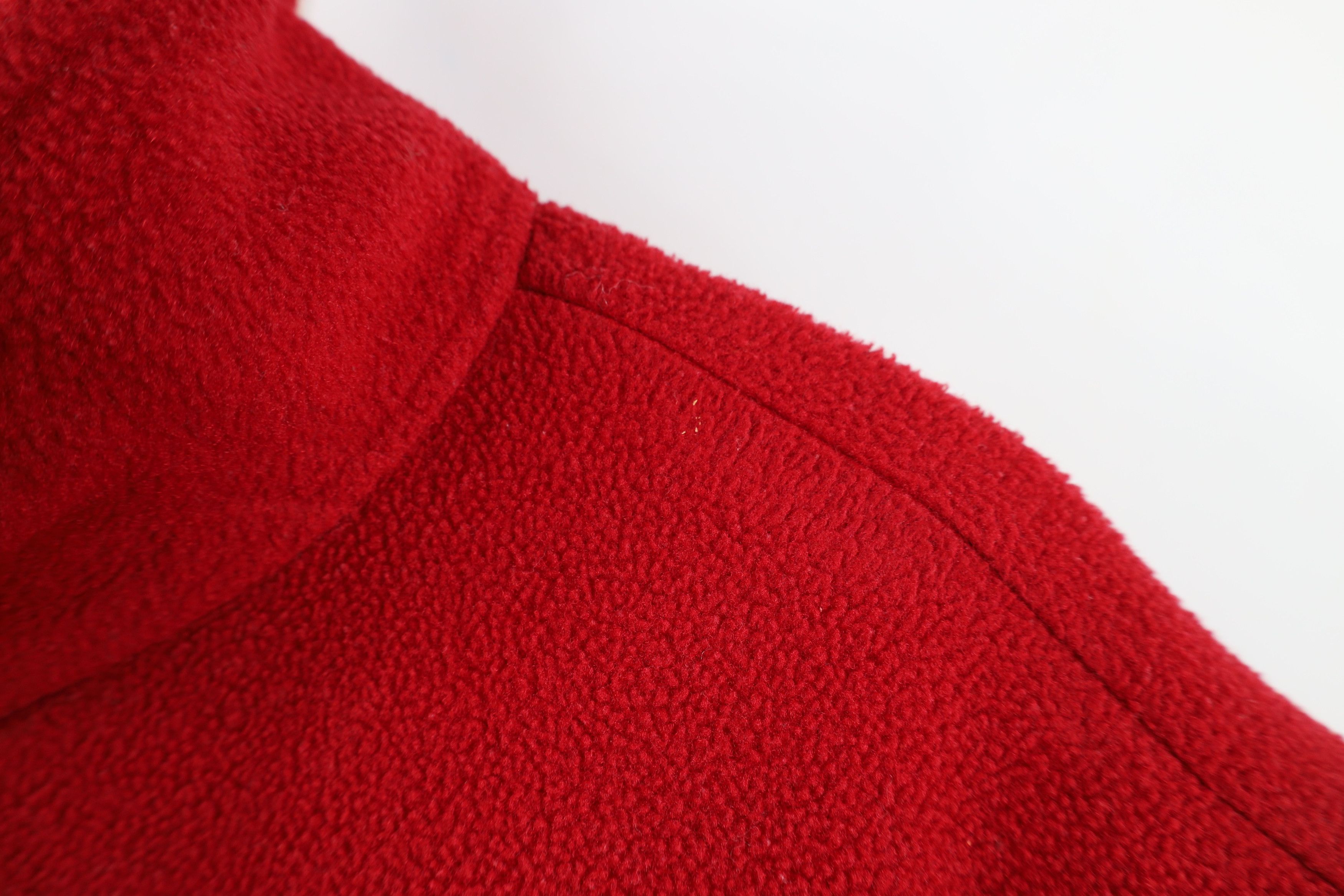 L.L. Bean Vintage 90s Y2K LL Bean Full Zip Fleece Vest Jacket Red Size XL / US 12-14 / IT 48-50 - 5 Thumbnail