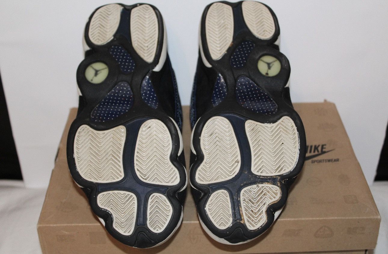 Jordan Brand × Nike Air Jordan 13 Retro Low - Navy 1998 OG Size 7.5 Size US 7.5 / EU 40-41 - 5 Thumbnail