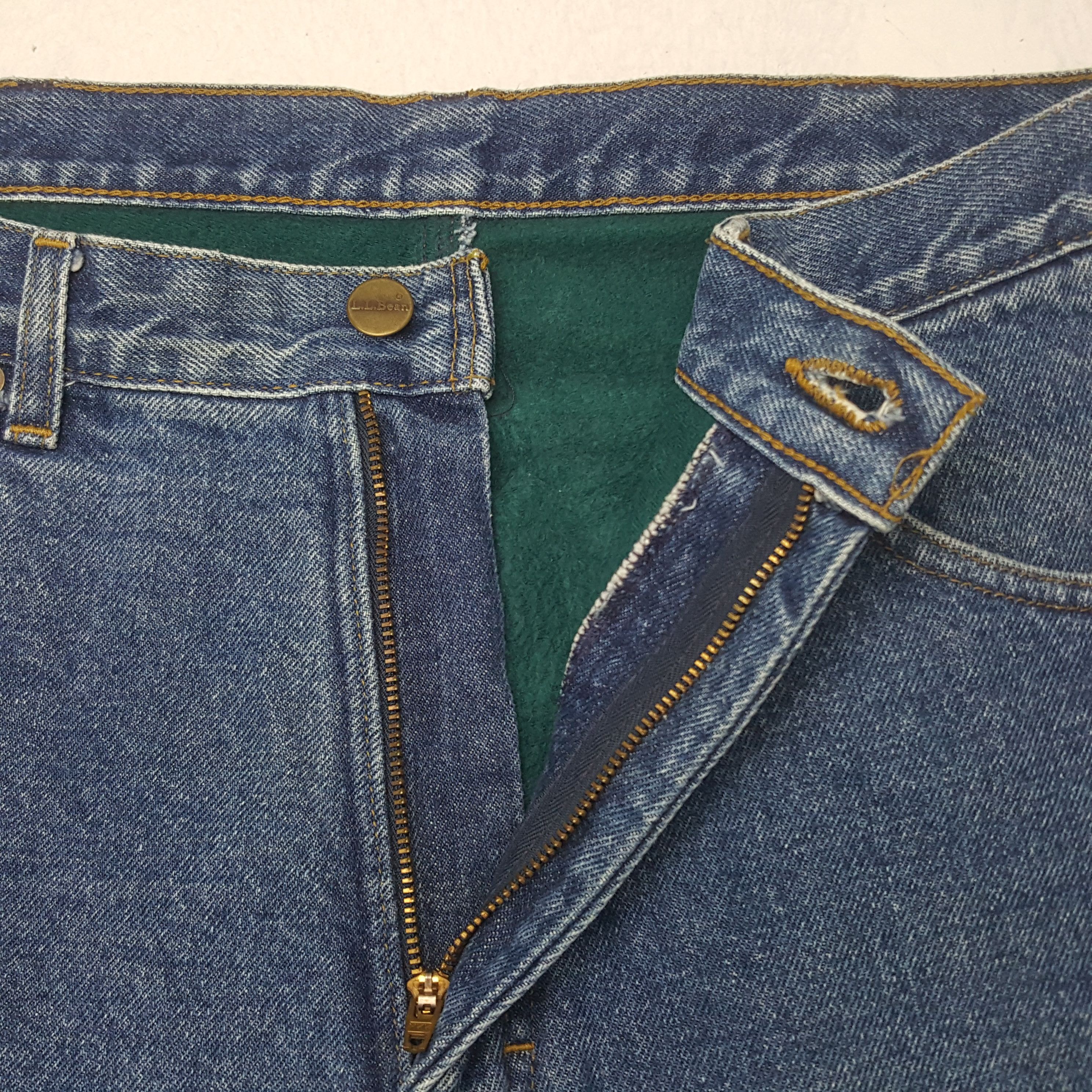 L.L. Bean × Vintage Vintage L.L. Bean American Streetwear Denim Jeans C280N1 Size US 33 - 7 Thumbnail