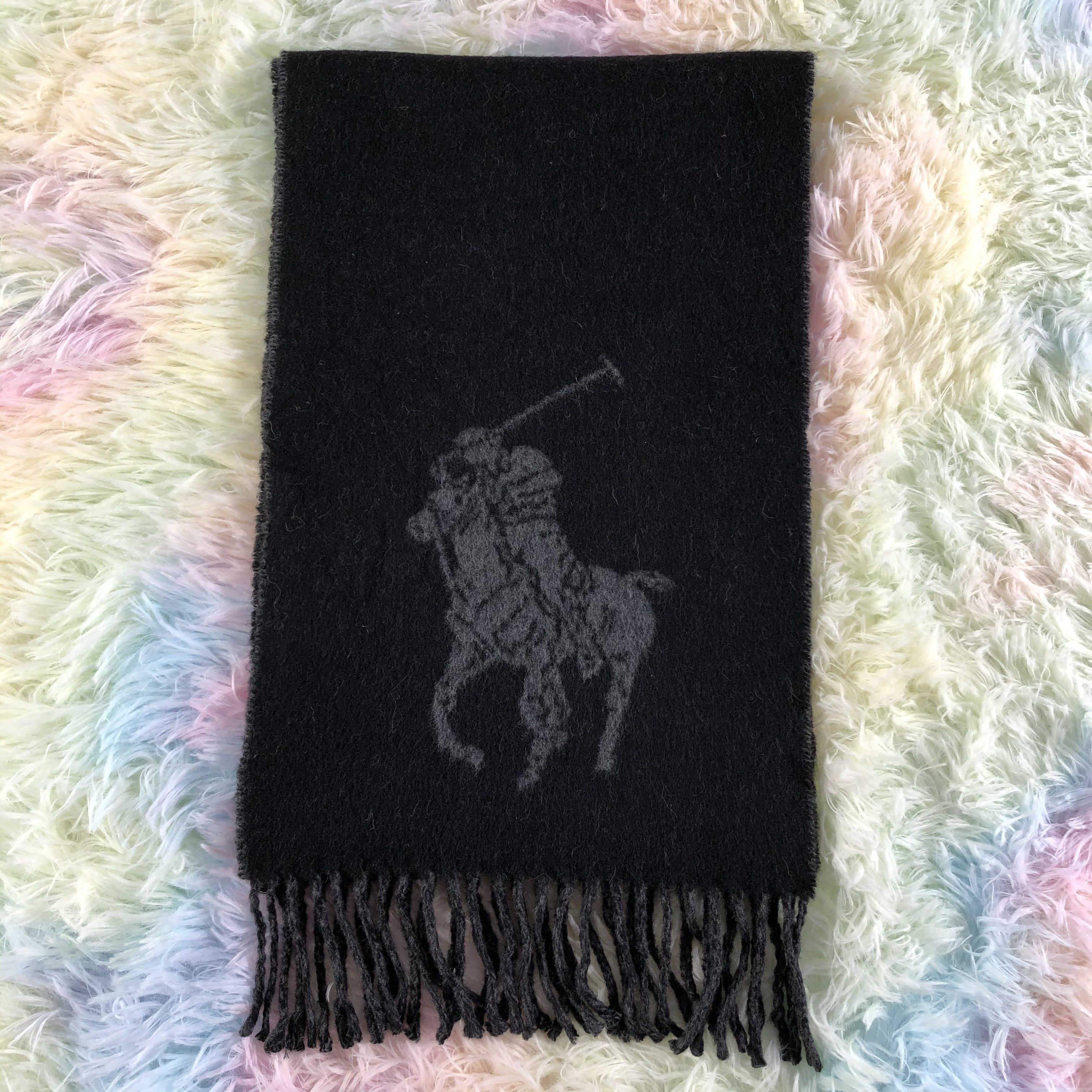 Polo Ralph Lauren × Vintage Polo Ralph Lauren Scarf / Muffler / Neckwear - KM4 Size ONE SIZE - 2 Thumbnail