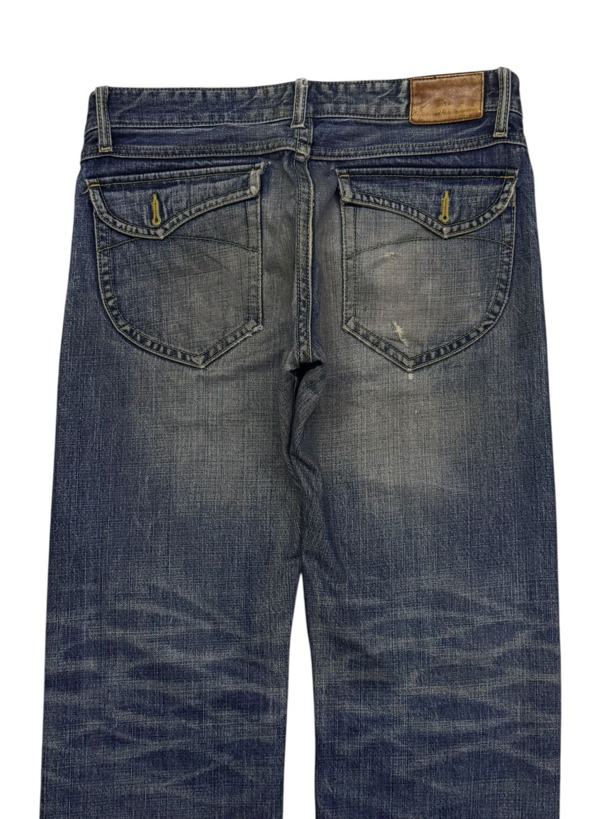 Takeo Kikuchi Vintage 00s Takeo Kikuchi Japanese designer Denim Jeans |W32 Size US 32 / EU 48 - 5 Thumbnail