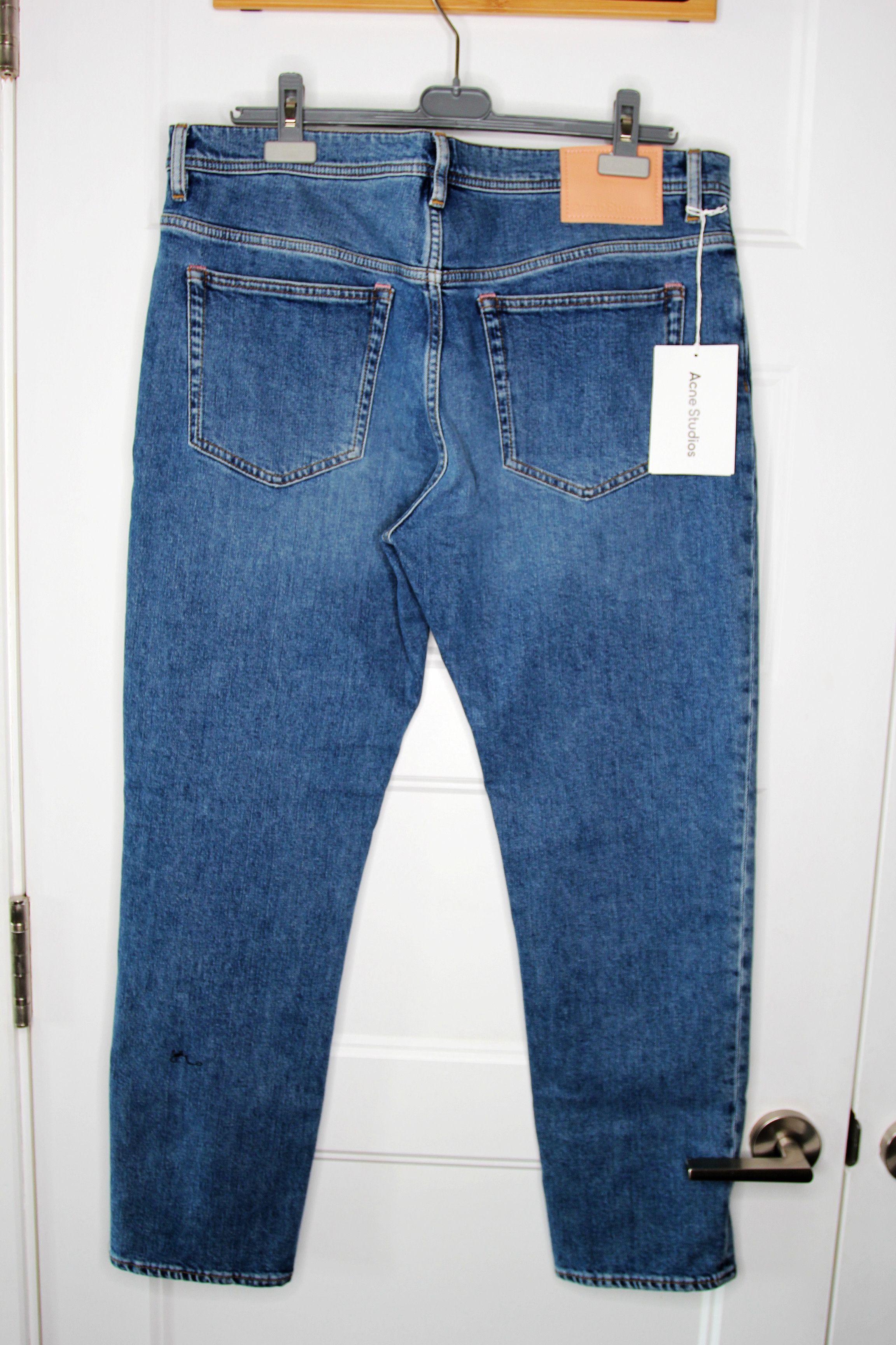 Acne Studios BNWT SS23 ACNE STUDIOS RIVER MID BLUE SLIM FIT JEANS 36 Size US 36 / EU 52 - 3 Thumbnail