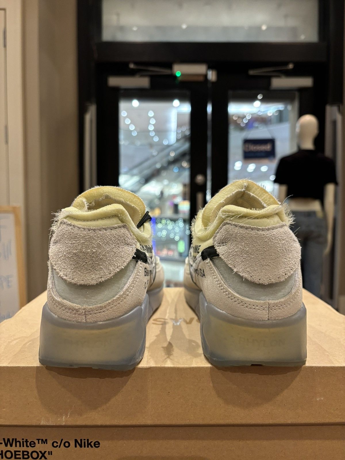 Nike × Off-White Nike Air Max 90 Off-White Size US 9 / EU 42 - 5 Thumbnail